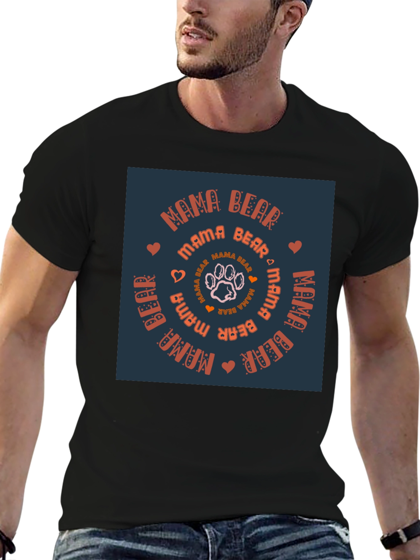 Mama Bear Graphic Tee - Cute & Comfy