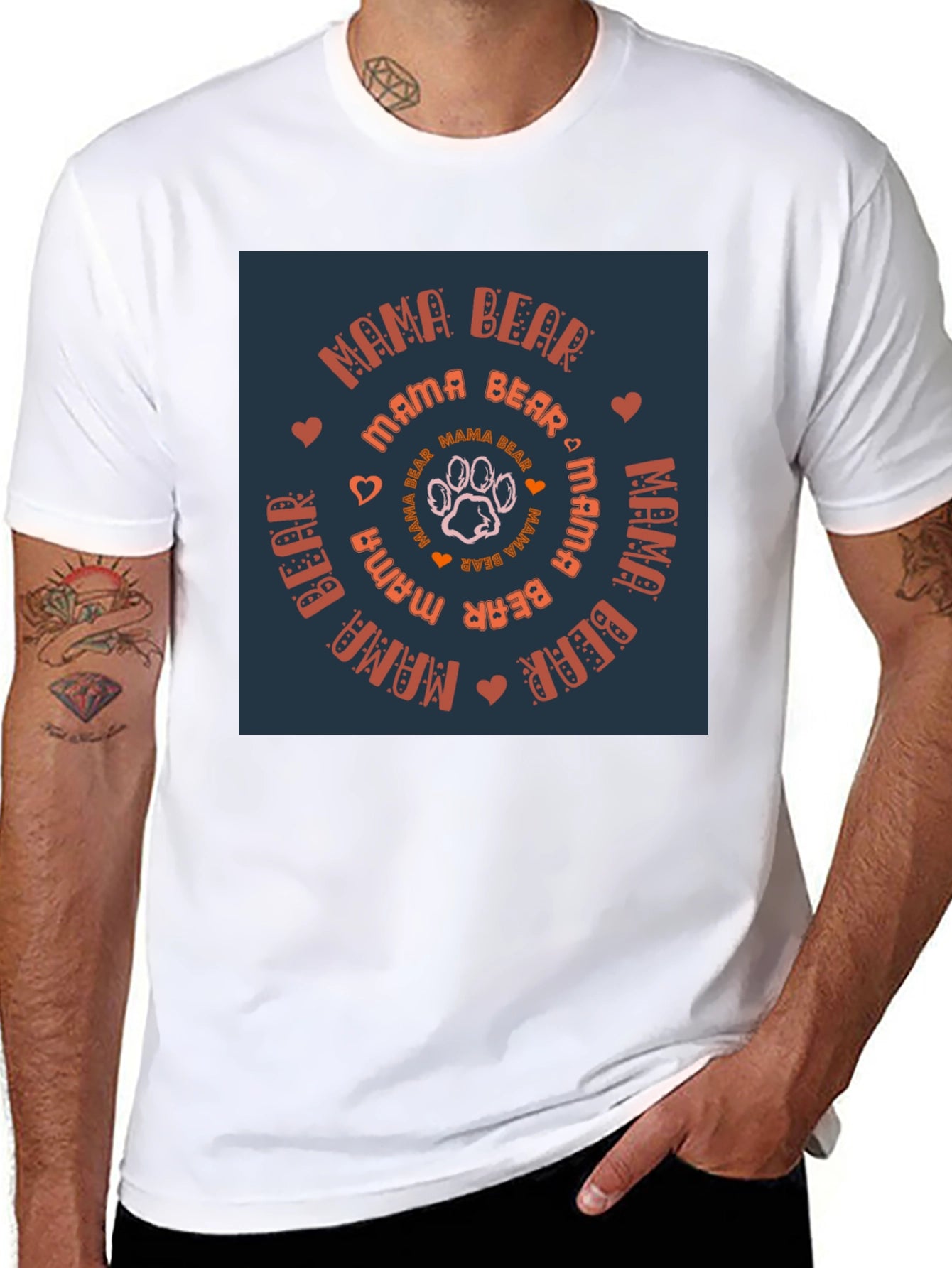 Mama Bear Graphic Tee - Cute & Comfy
