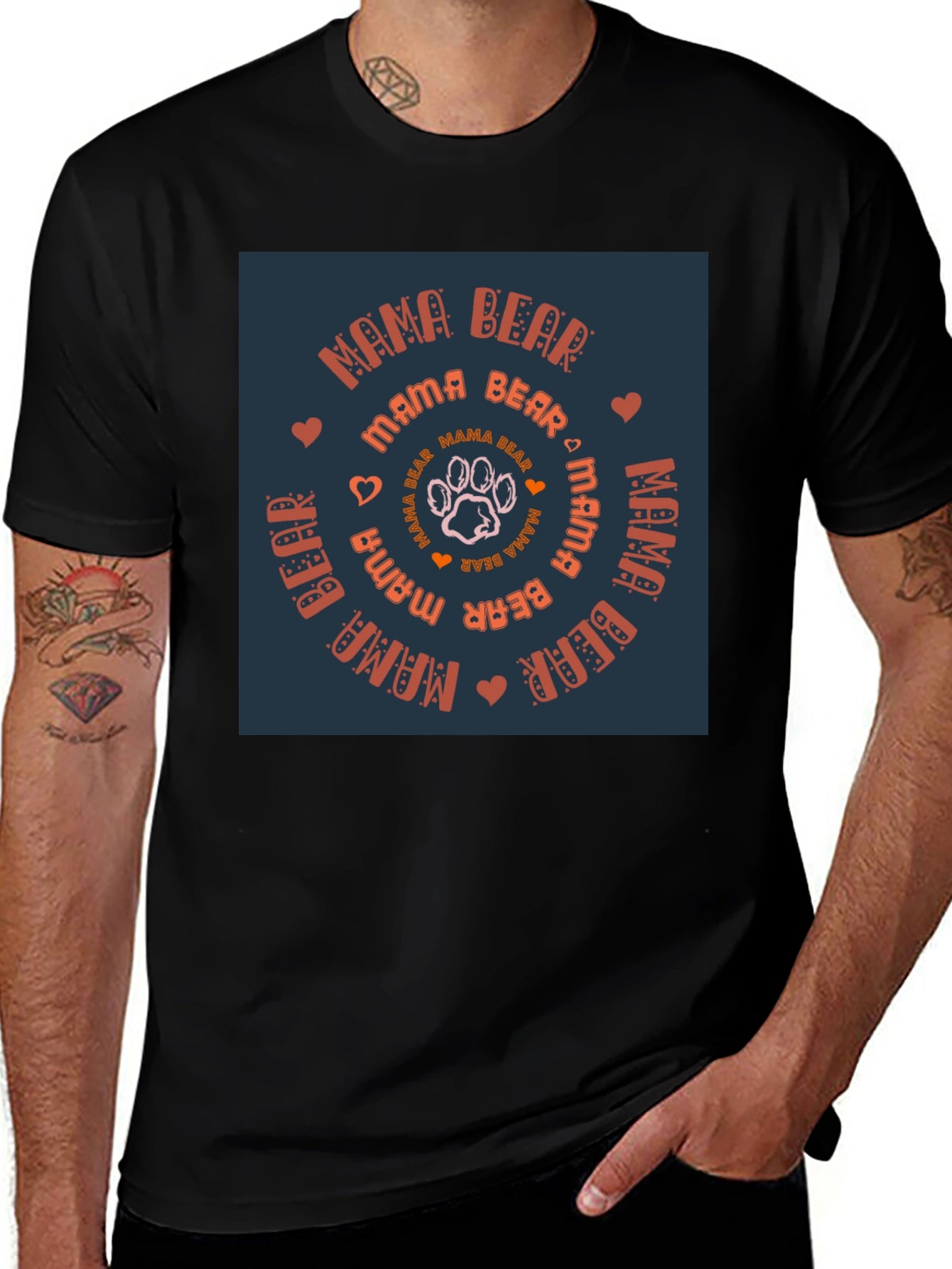 Mama Bear Graphic Tee - Cute & Comfy