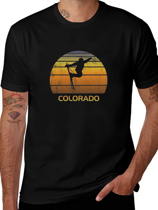 Colorado Retro Ski T-Shirt - Unisex Graphic Tee