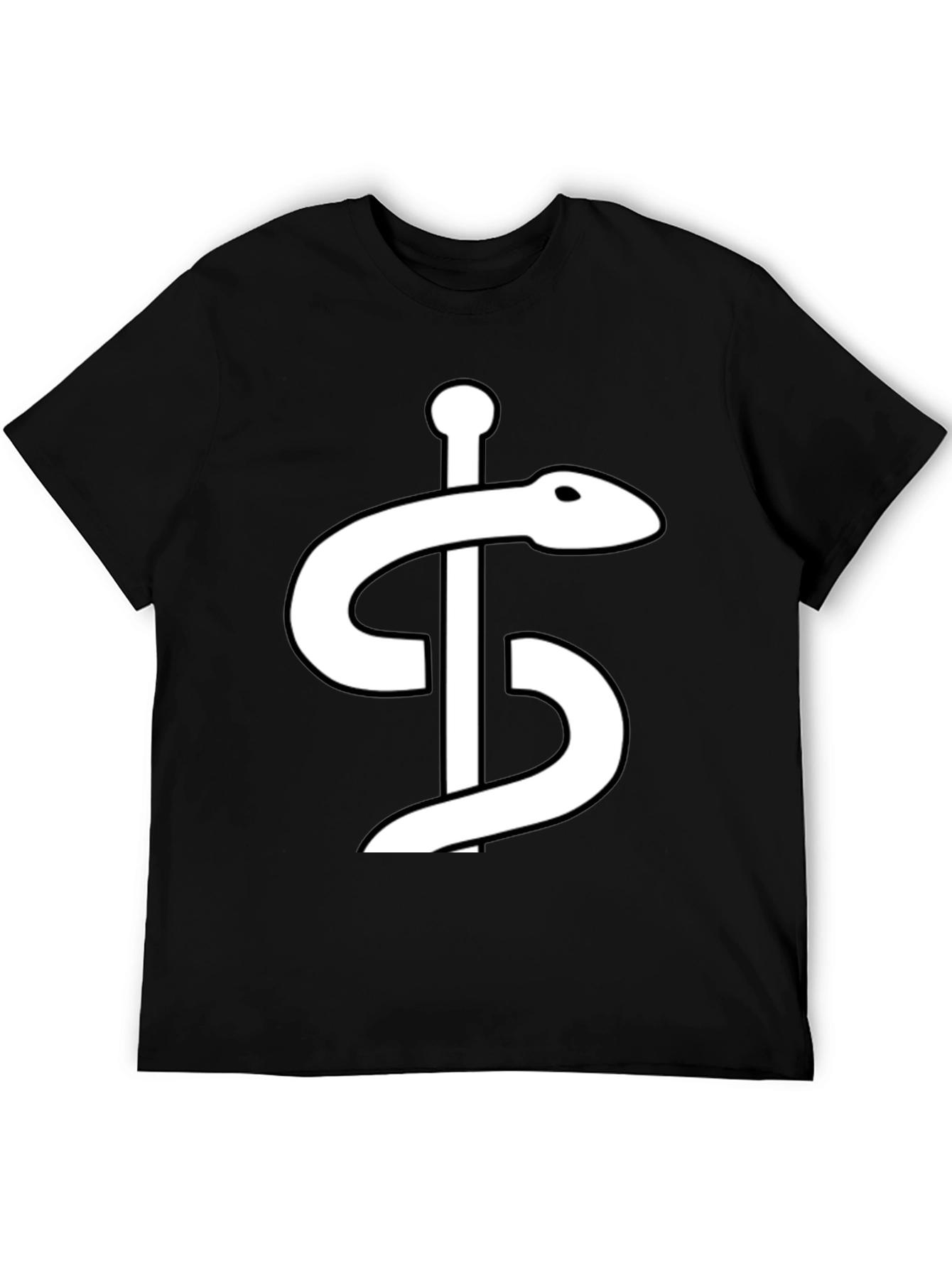 Caduceus Graphic Tee - Medical Symbol Shirt