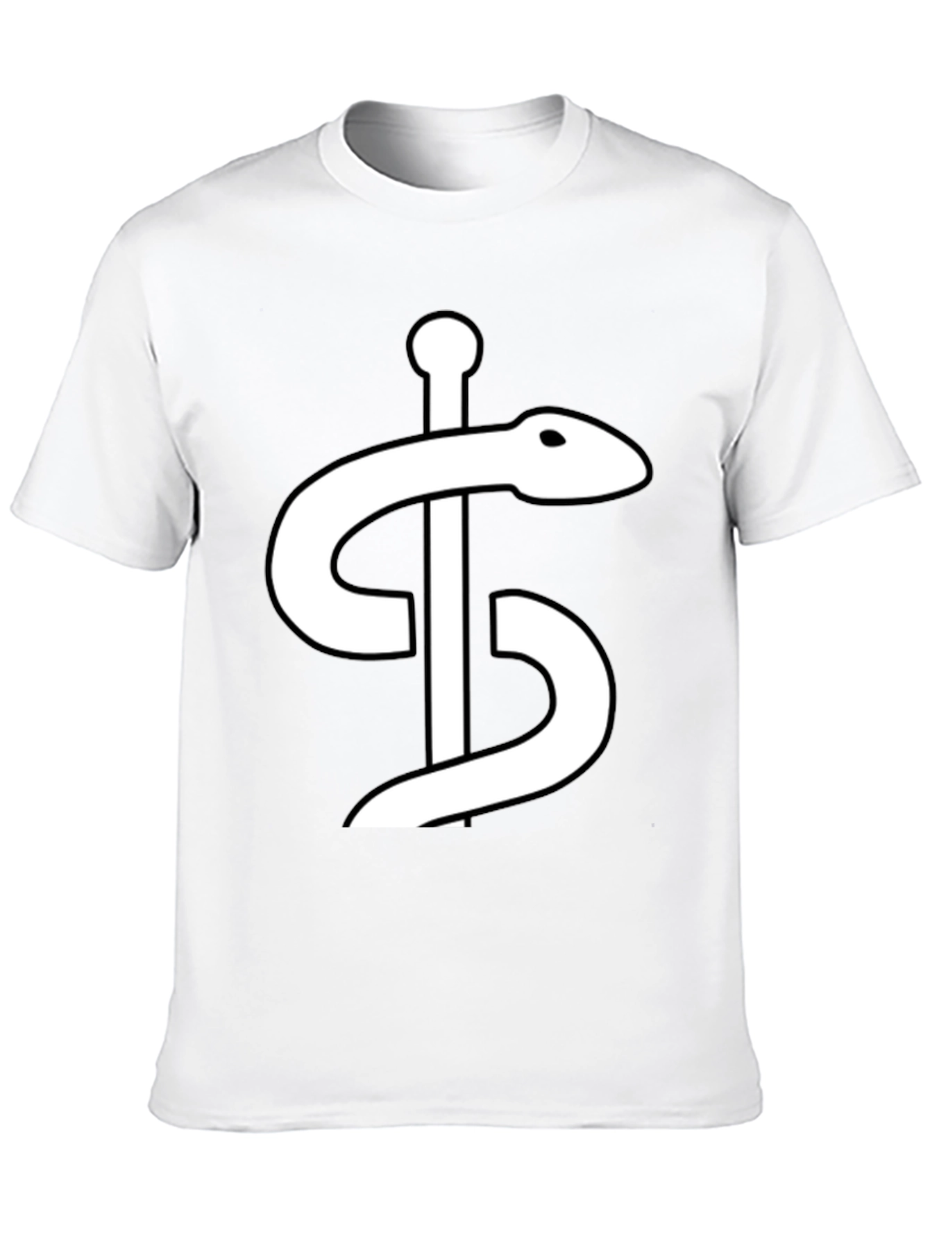 Caduceus Graphic Tee - Medical Symbol Shirt