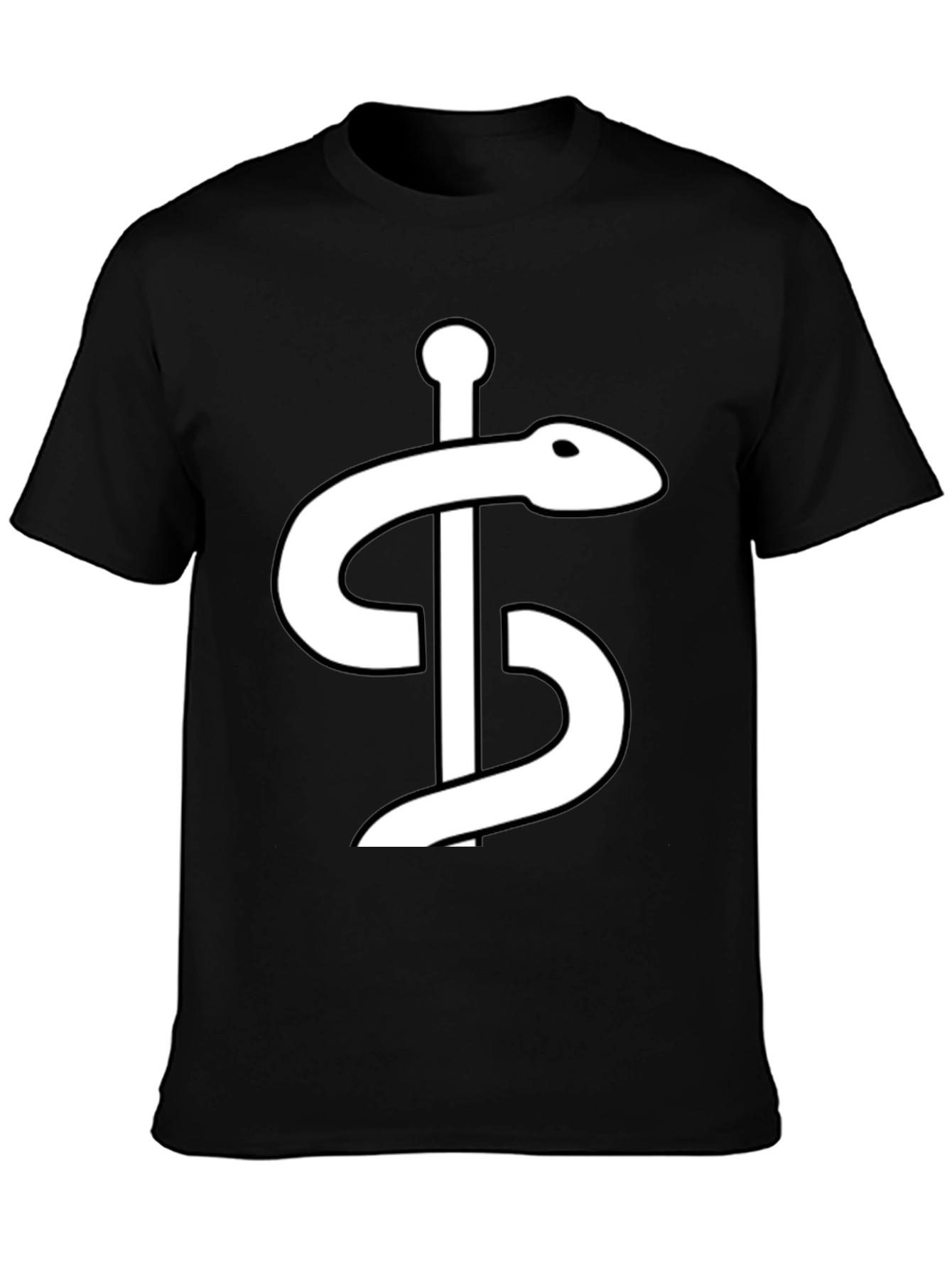 Caduceus Graphic Tee - Medical Symbol Shirt