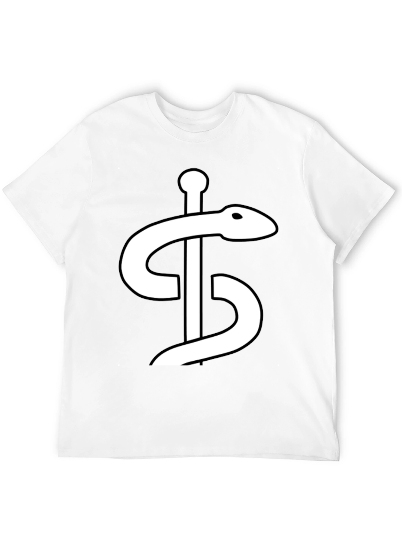 Caduceus Graphic Tee - Medical Symbol Shirt