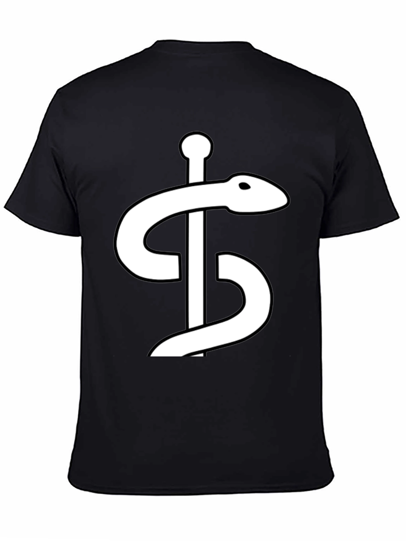 Caduceus Graphic Tee - Medical Symbol Shirt