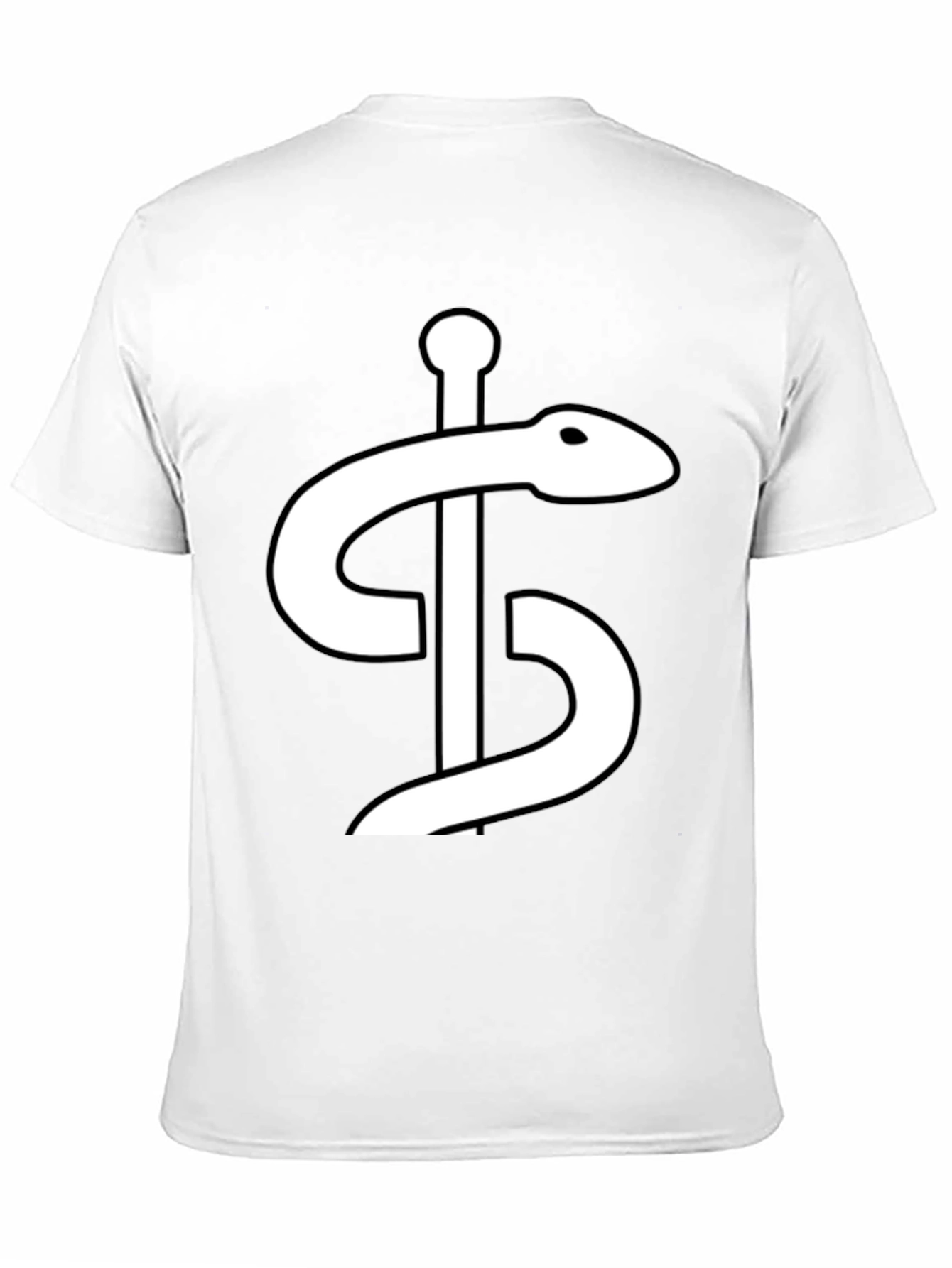 Caduceus Graphic Tee - Medical Symbol Shirt