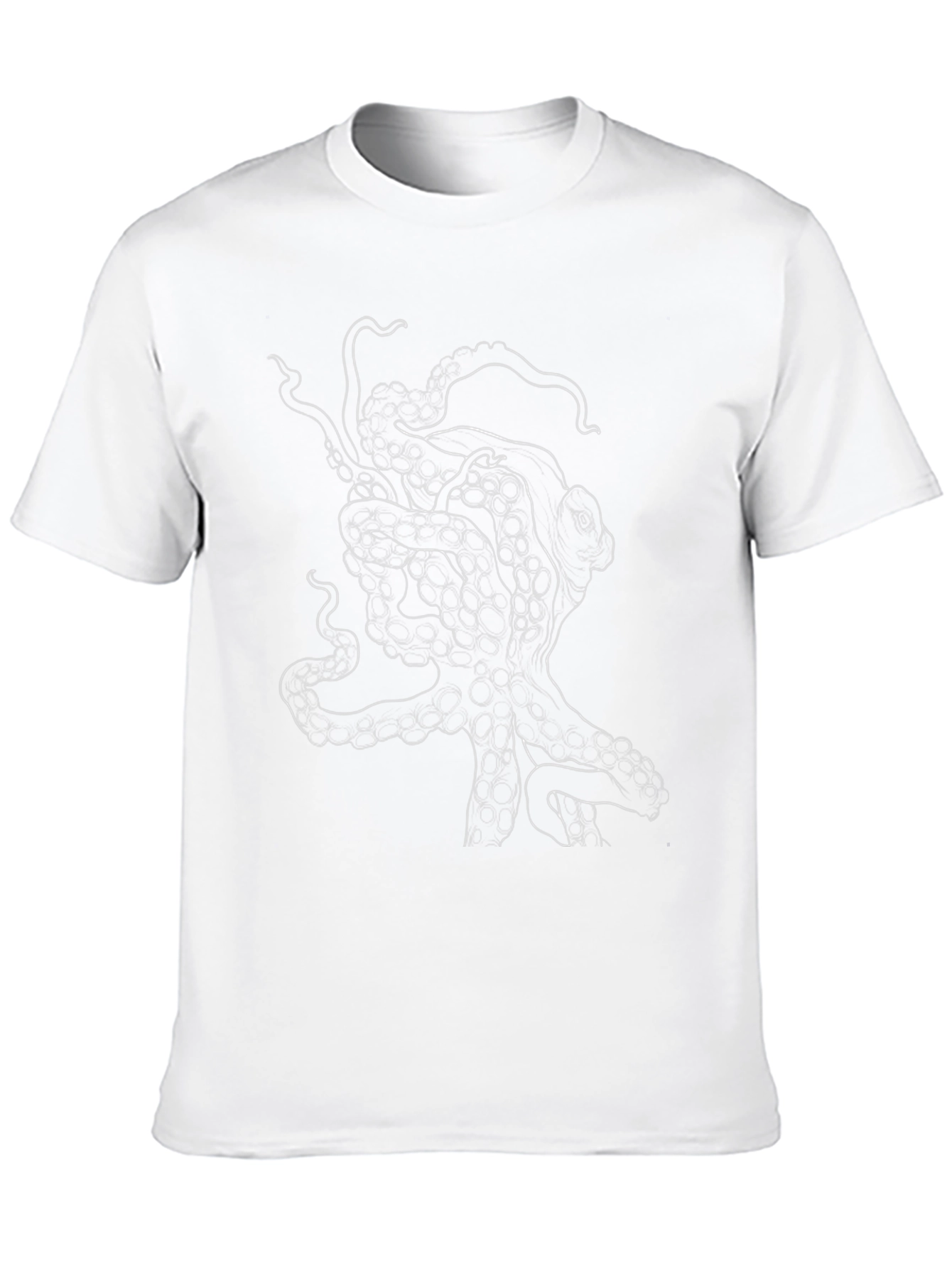 Tentacle Graphic Tee - Unique Kraken Design