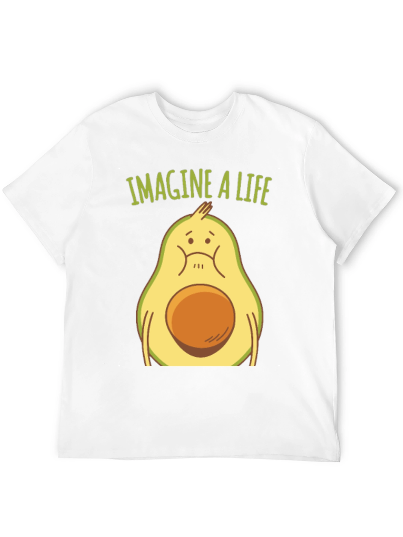 Imagine a Life Avocado Graphic Tee - Unisex