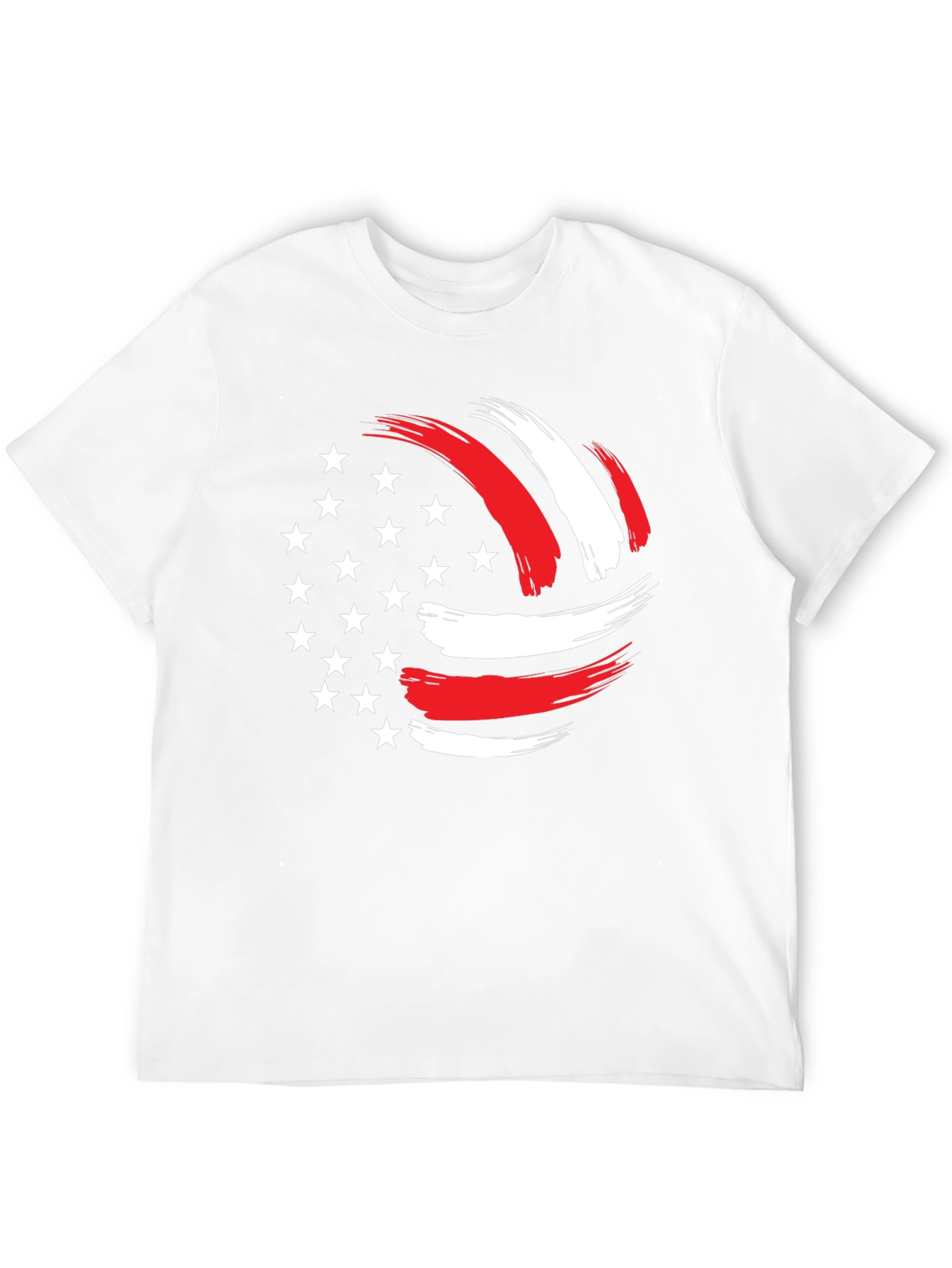 Patriotic USA Volleyball T-Shirt