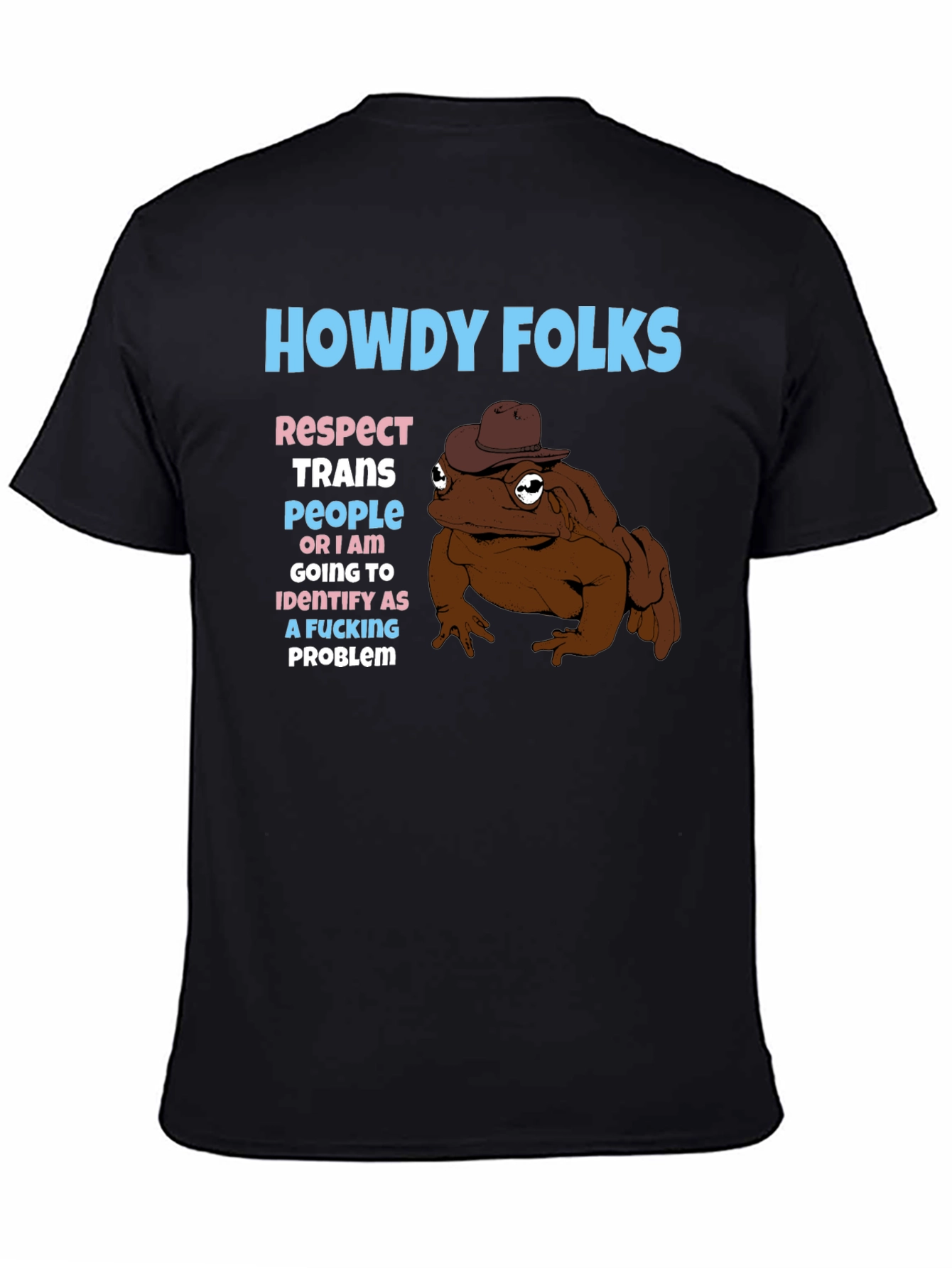 Howdy Folks Frog Graphic Tee