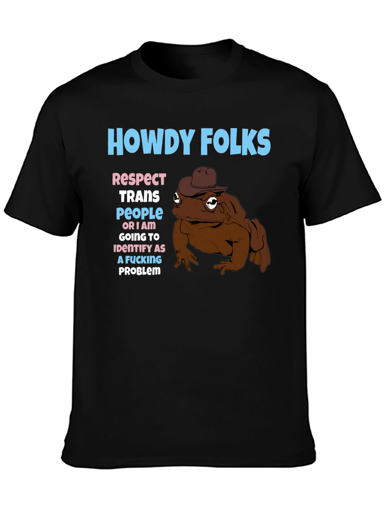 Howdy Folks Frog Graphic Tee