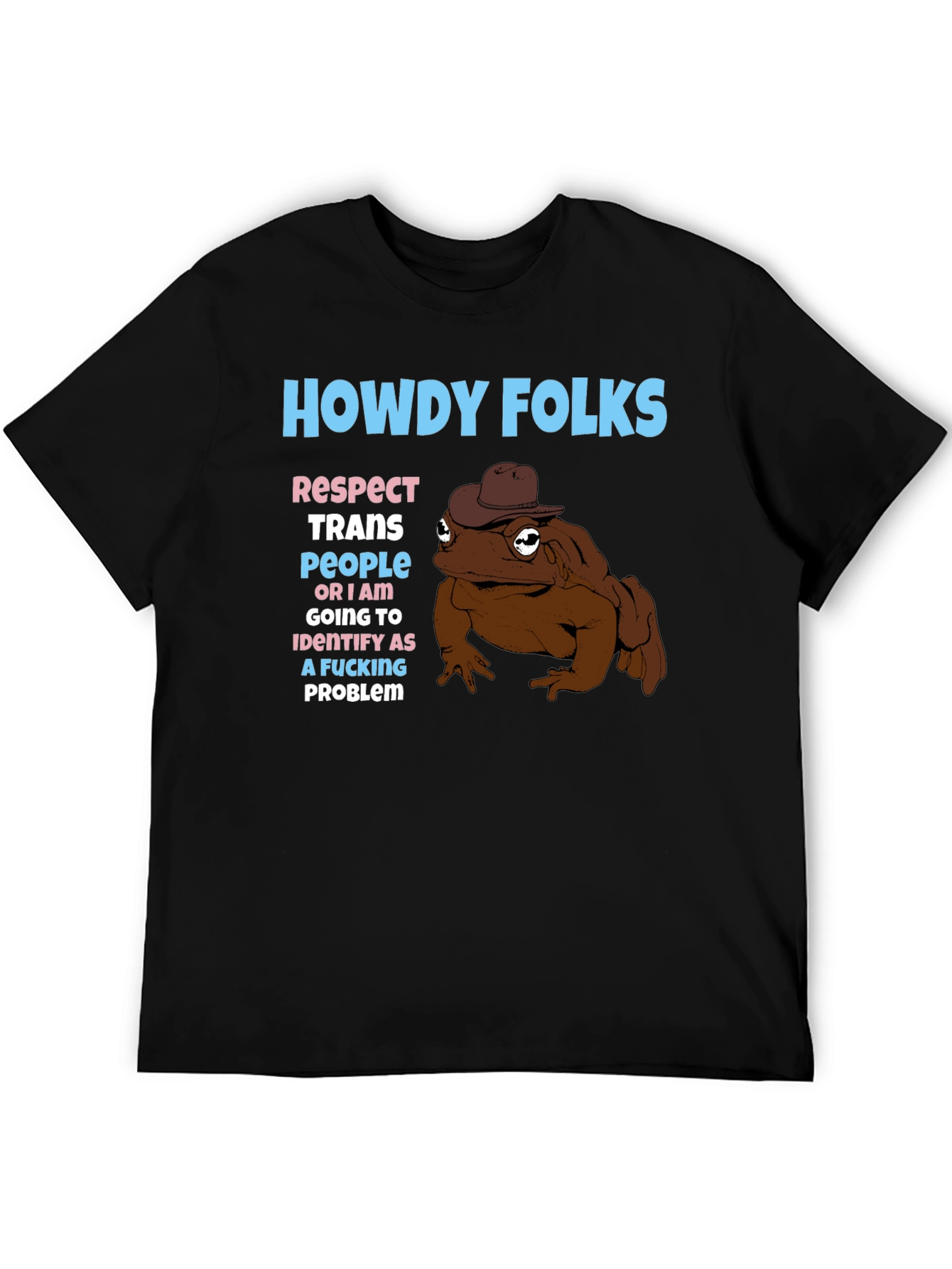 Howdy Folks Frog Graphic Tee