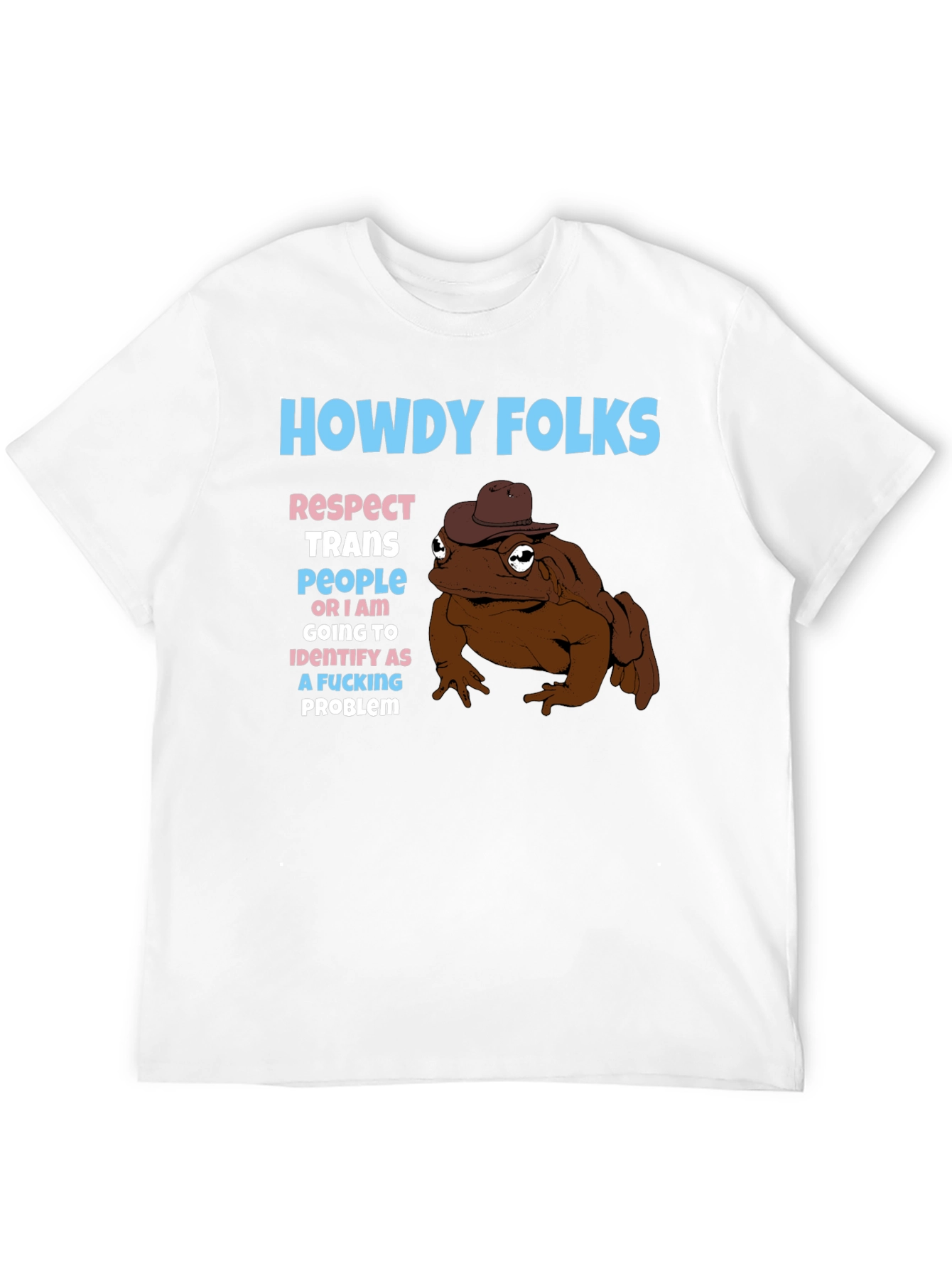 Howdy Folks Frog Graphic Tee