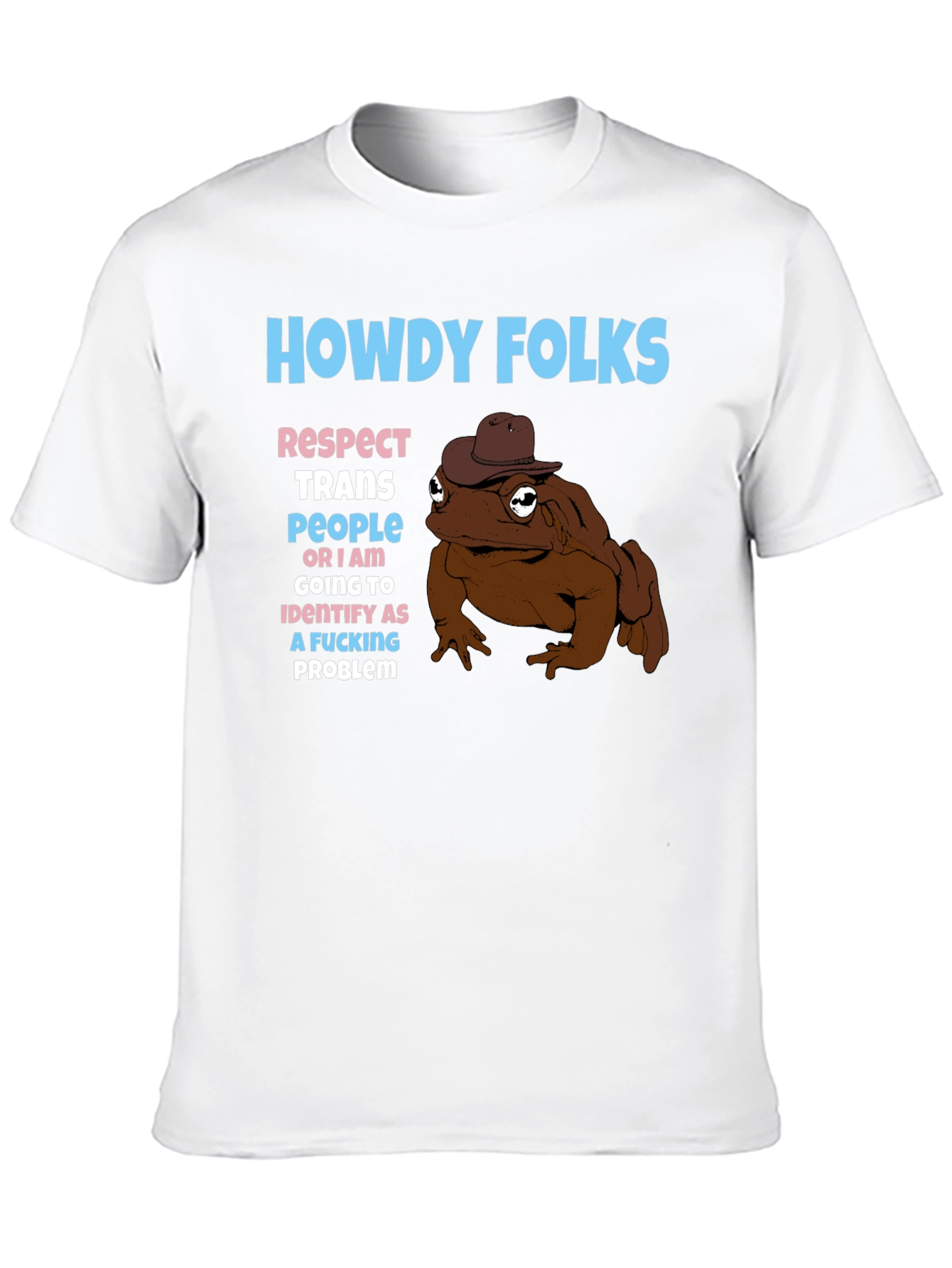 Howdy Folks Frog Graphic Tee