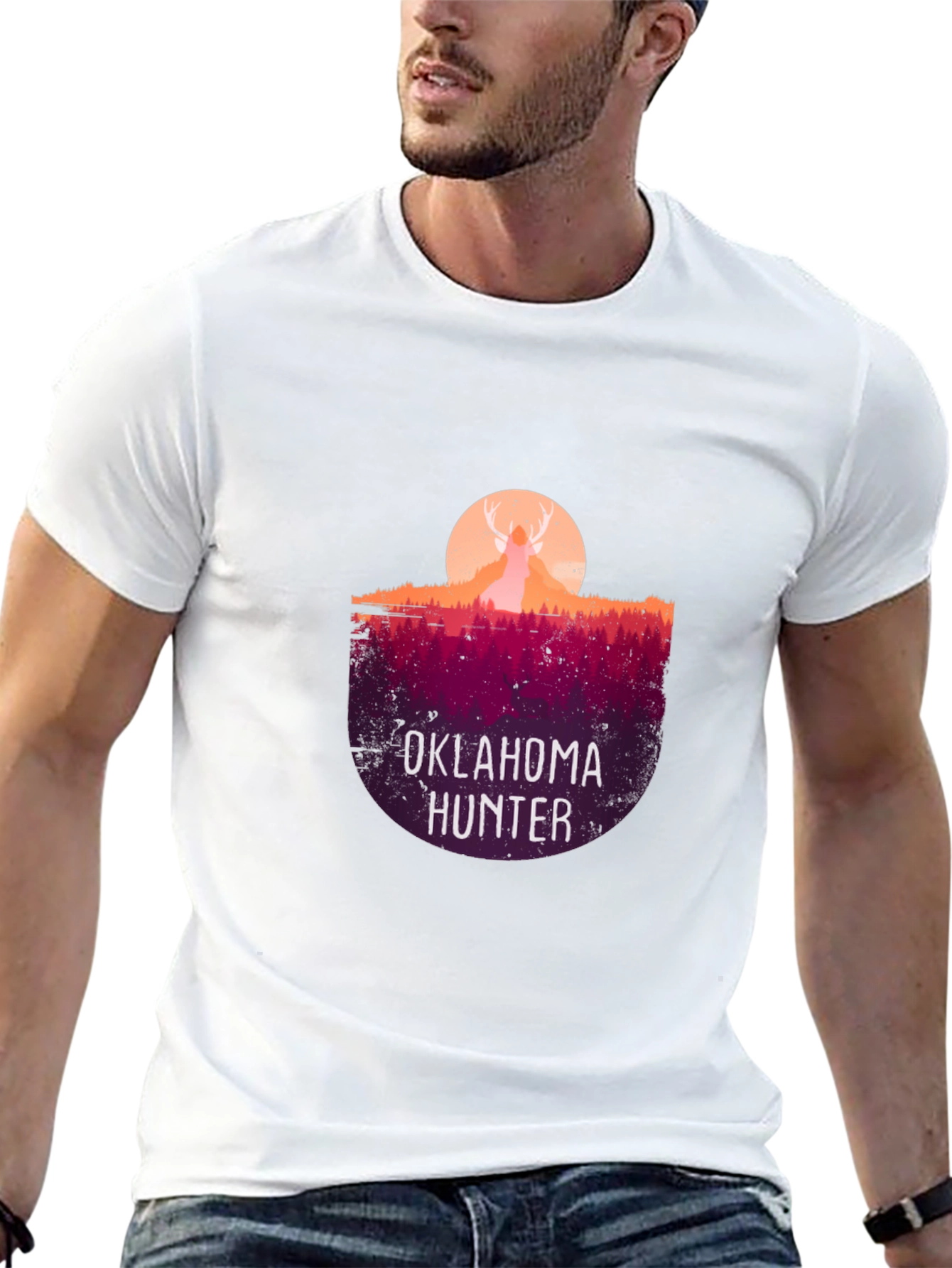 Oklahoma Hunter Graphic T-Shirt