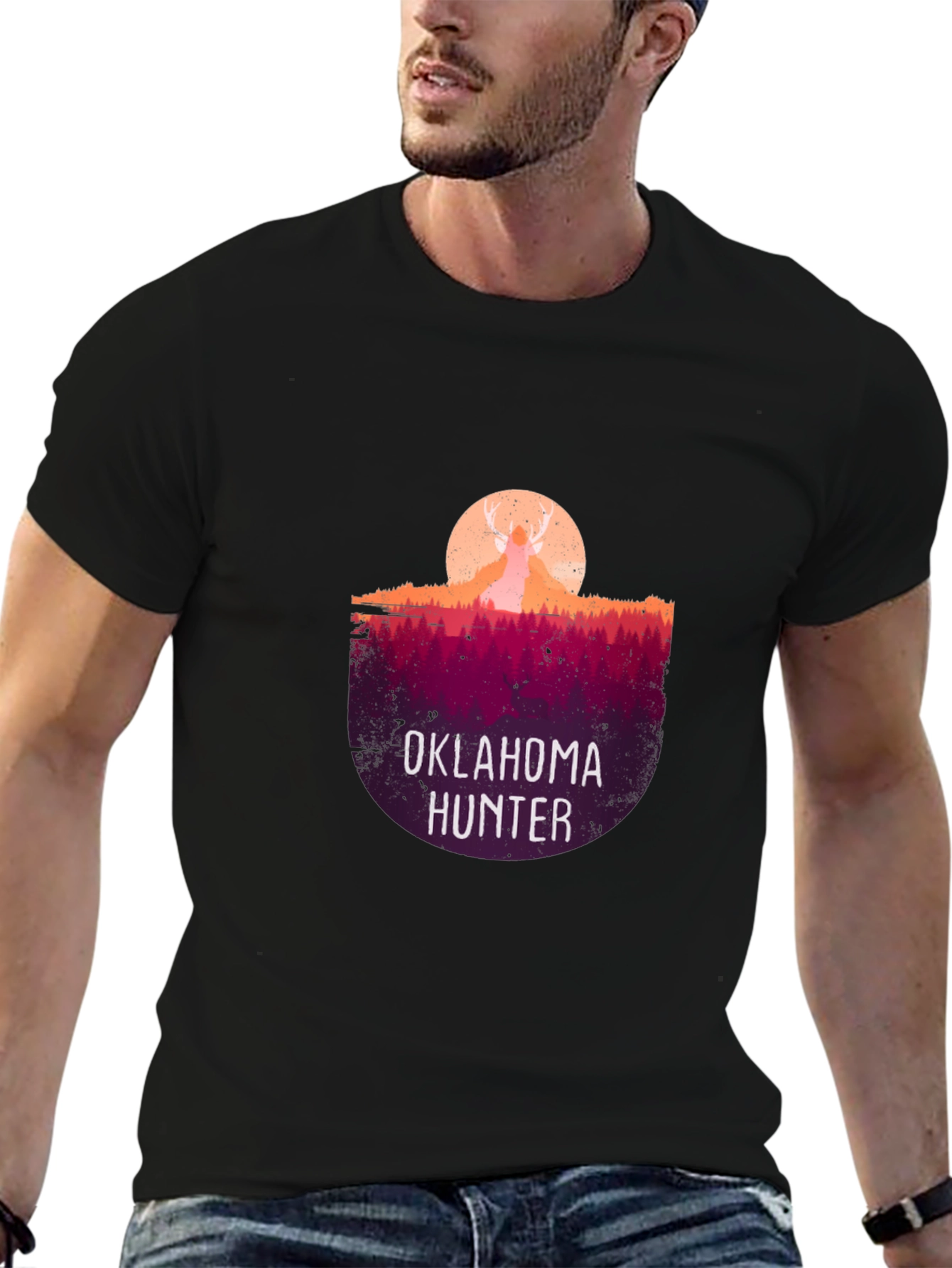 Oklahoma Hunter Graphic T-Shirt