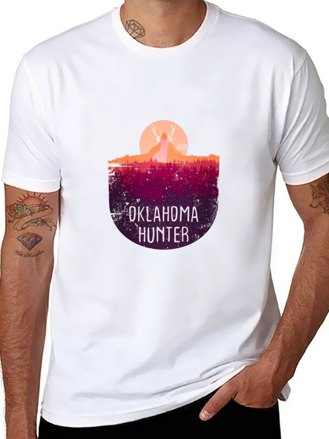 Oklahoma Hunter Graphic T-Shirt