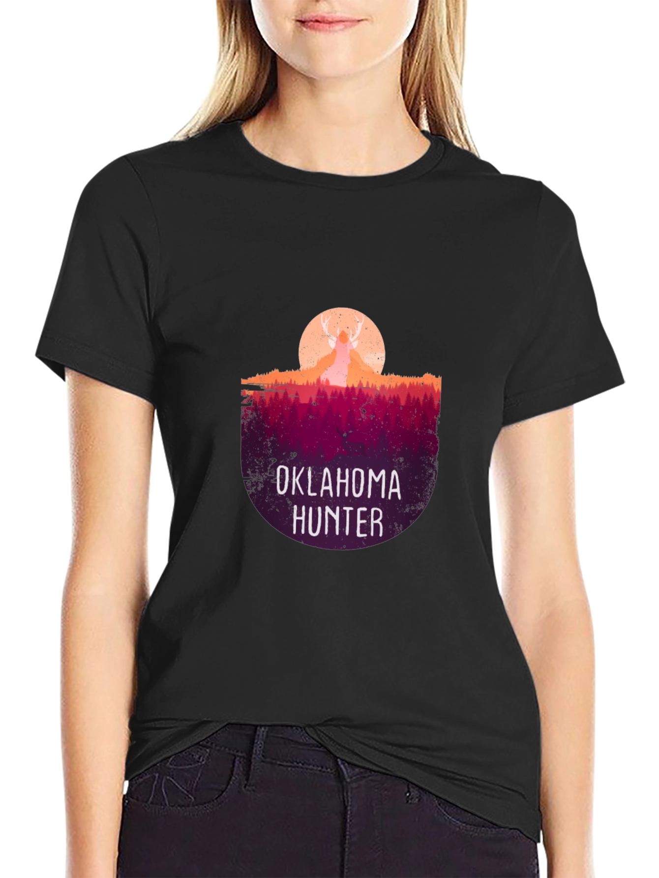Oklahoma Hunter Graphic T-Shirt