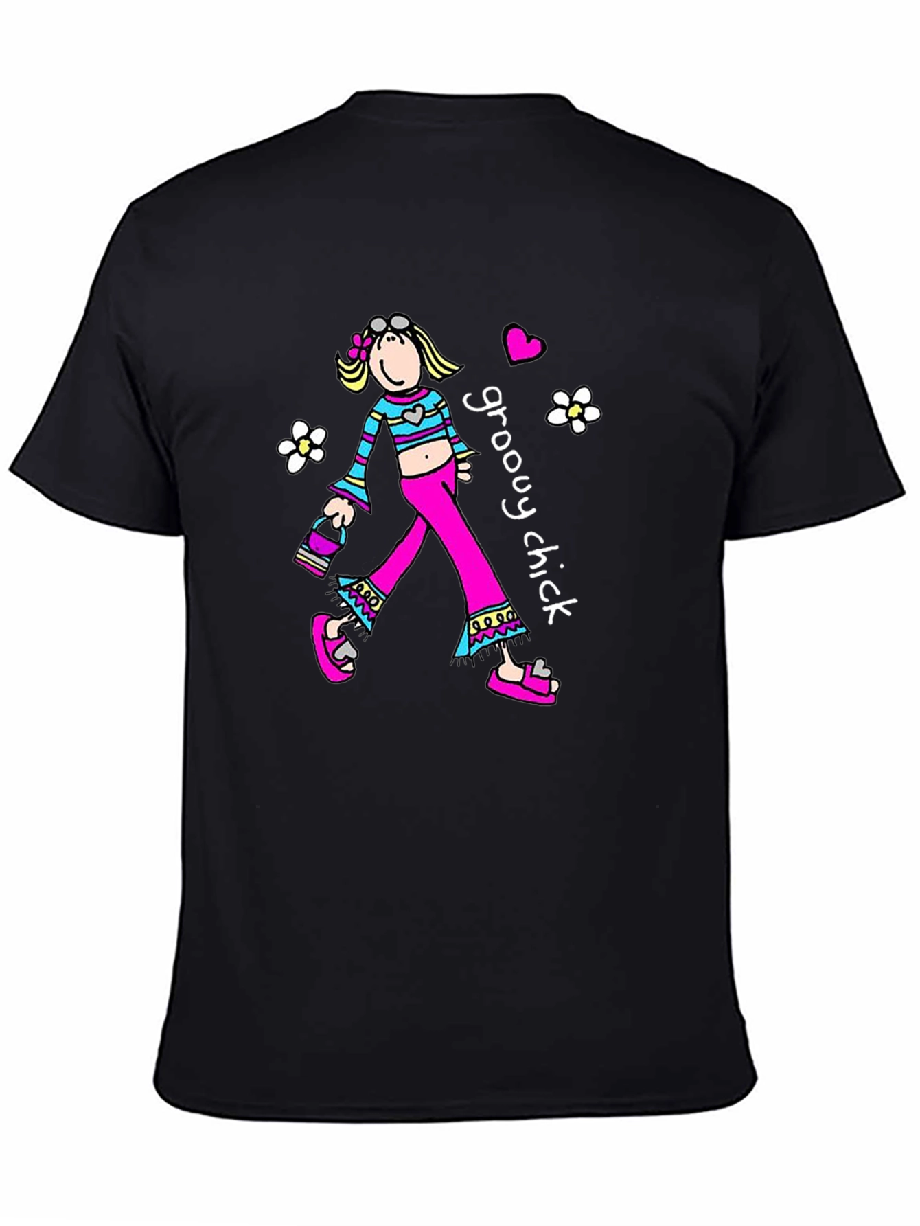 Groovy Chick Graphic T-Shirt