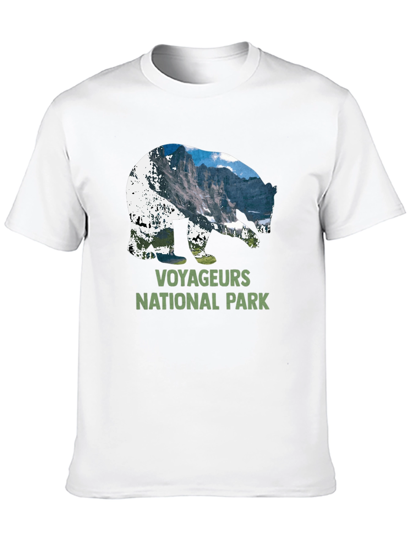 Voyageurs National Park Bear Silhouette T-Shirt