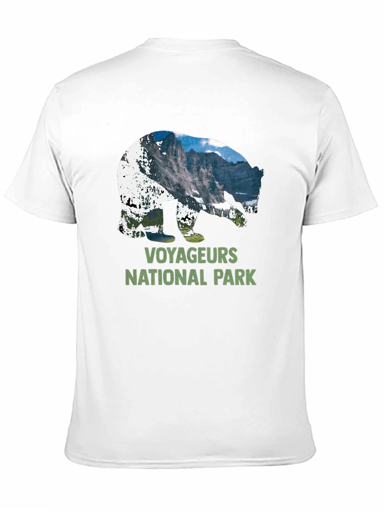 Voyageurs National Park Bear Silhouette T-Shirt