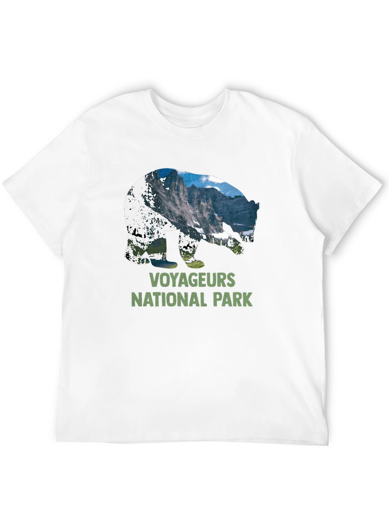 Voyageurs National Park Bear Silhouette T-Shirt