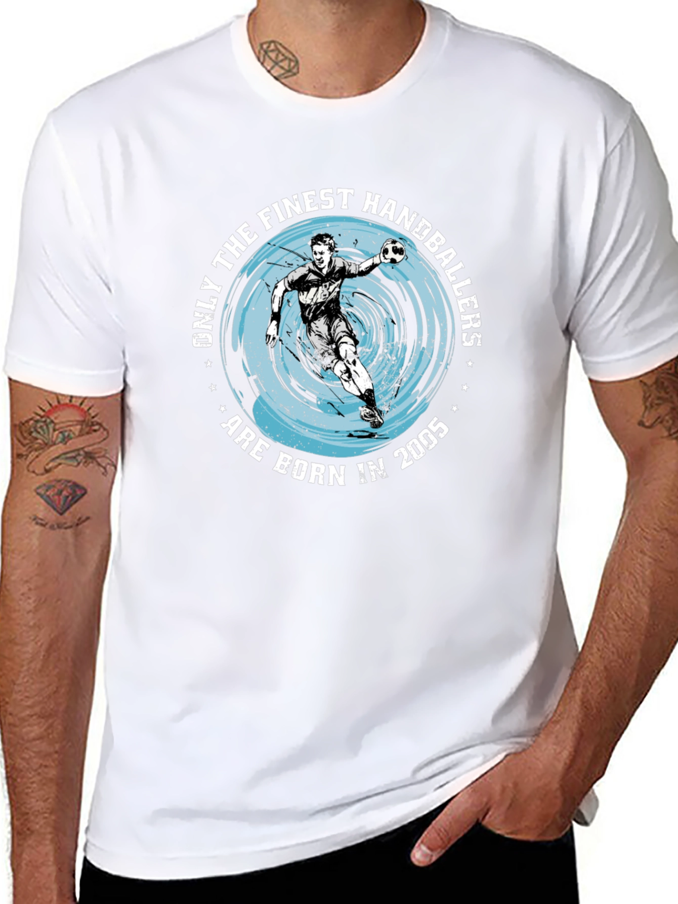 Finest Handballers Born in 2005 Graphic Tee