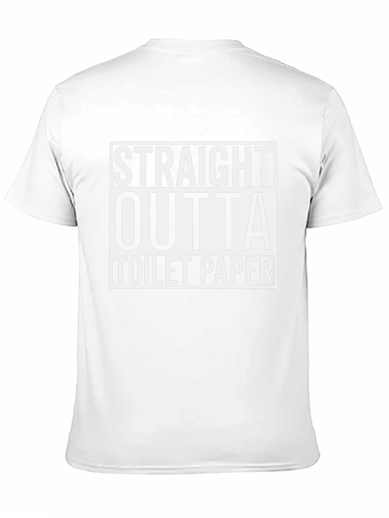 Straight Outta Toilet Paper Graphic Tee