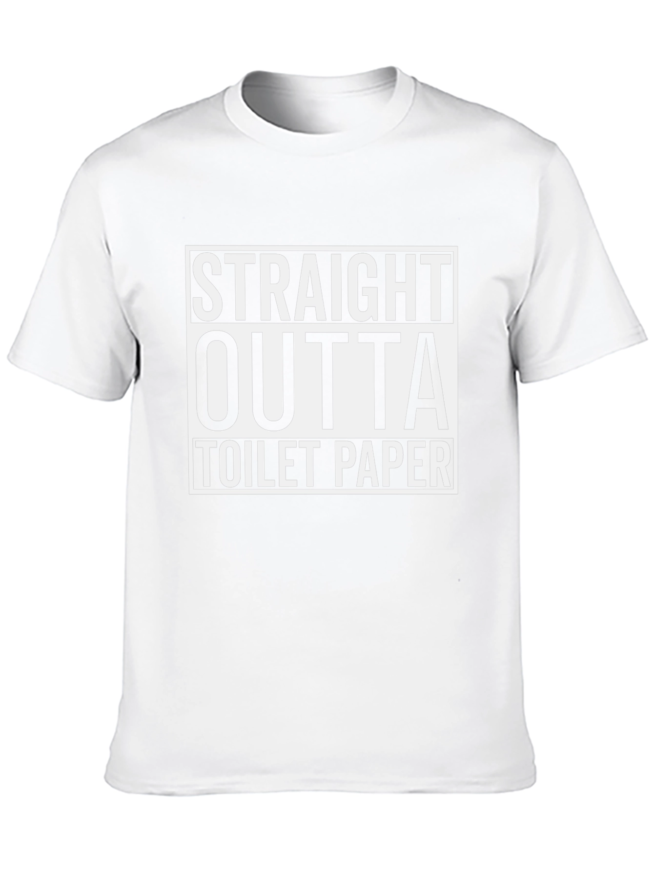 Straight Outta Toilet Paper Graphic Tee