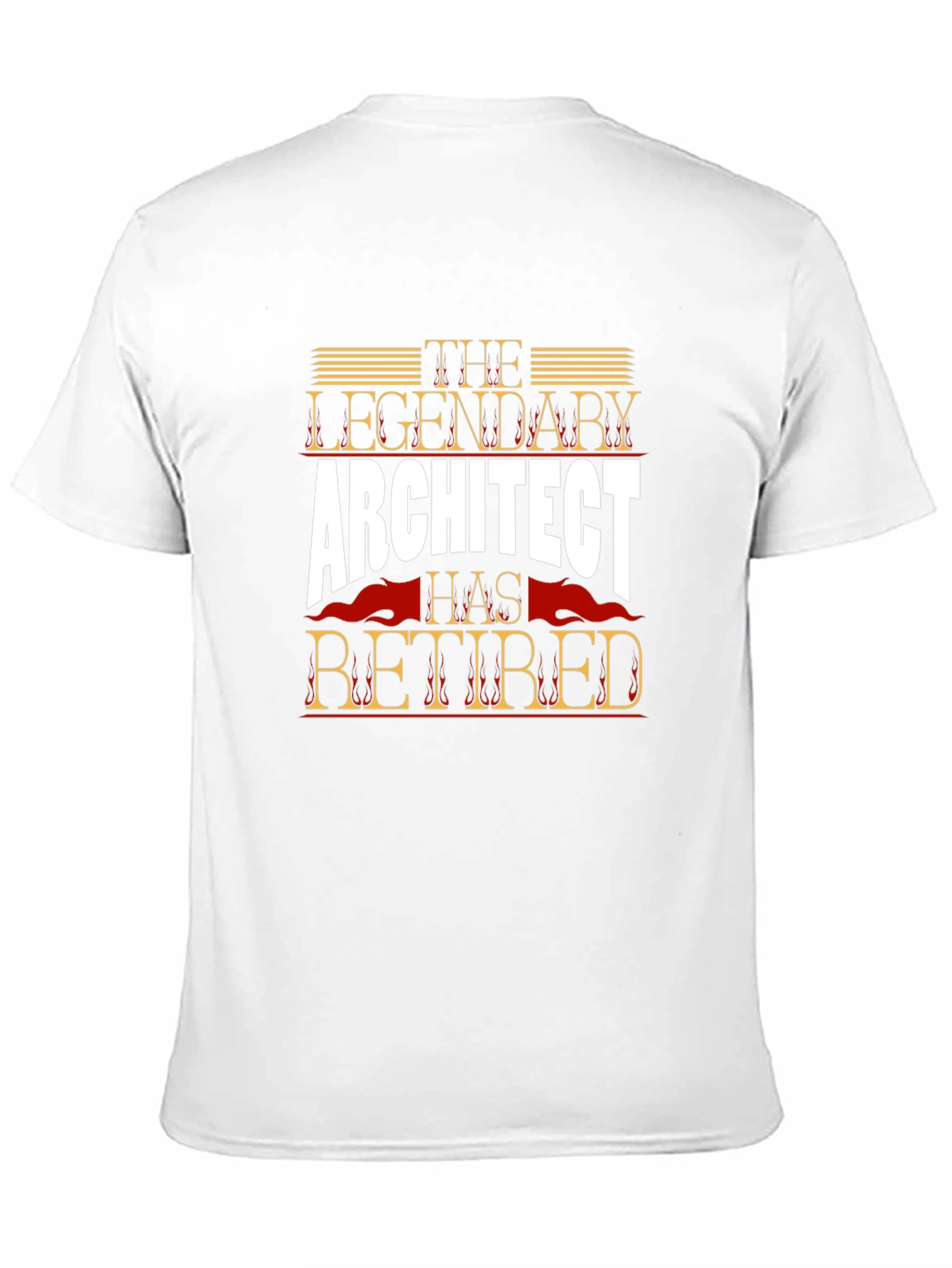 The Legendary Architect Retired T-Shirt