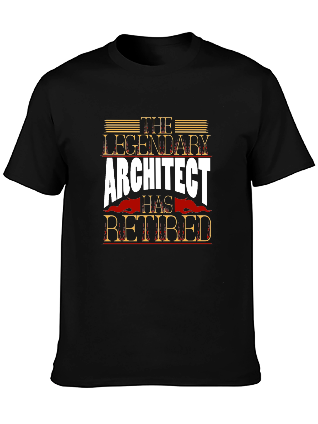 The Legendary Architect Retired T-Shirt
