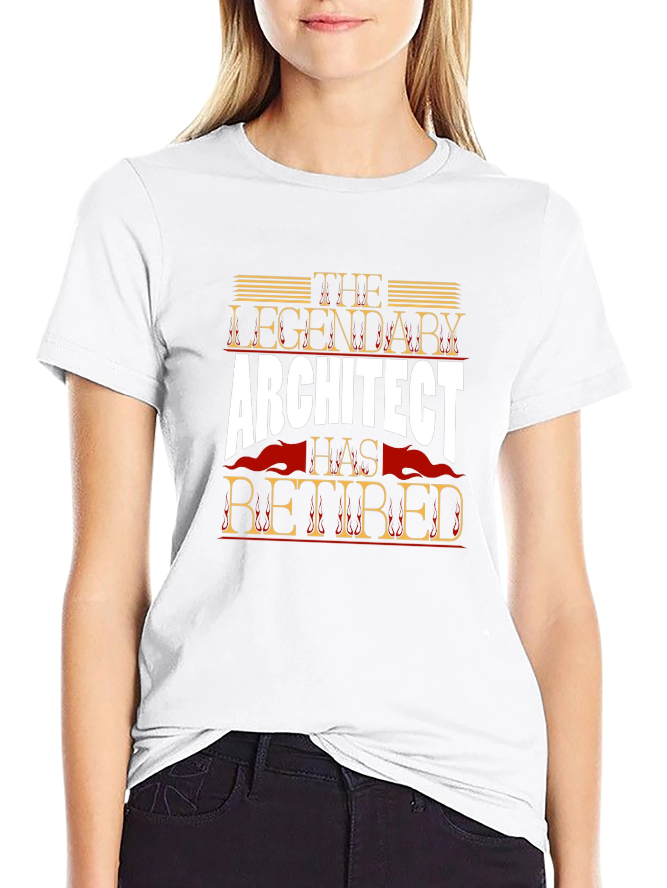The Legendary Architect Retired T-Shirt