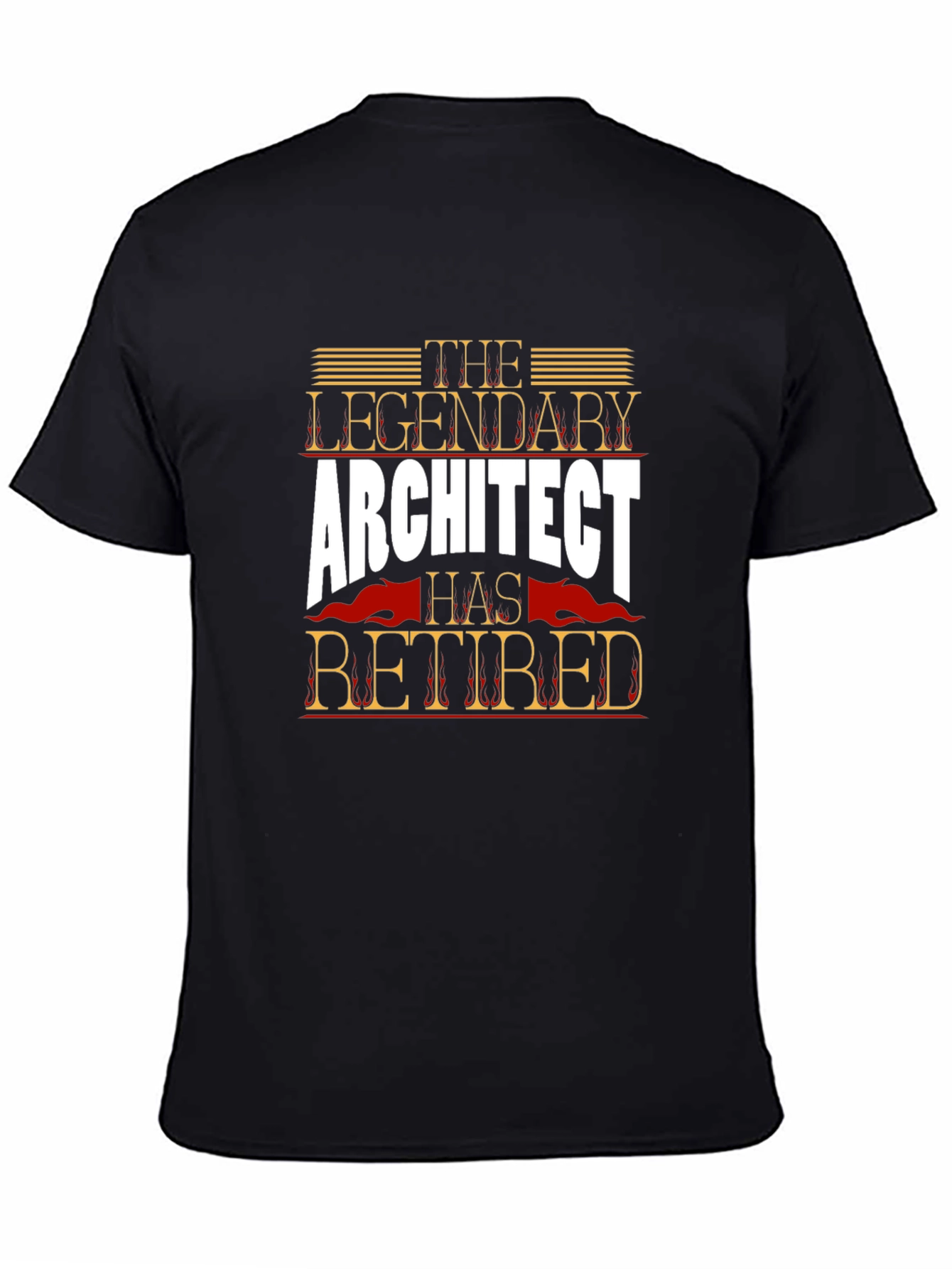 The Legendary Architect Retired T-Shirt