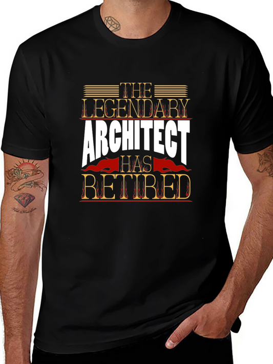 The Legendary Architect Retired T-Shirt