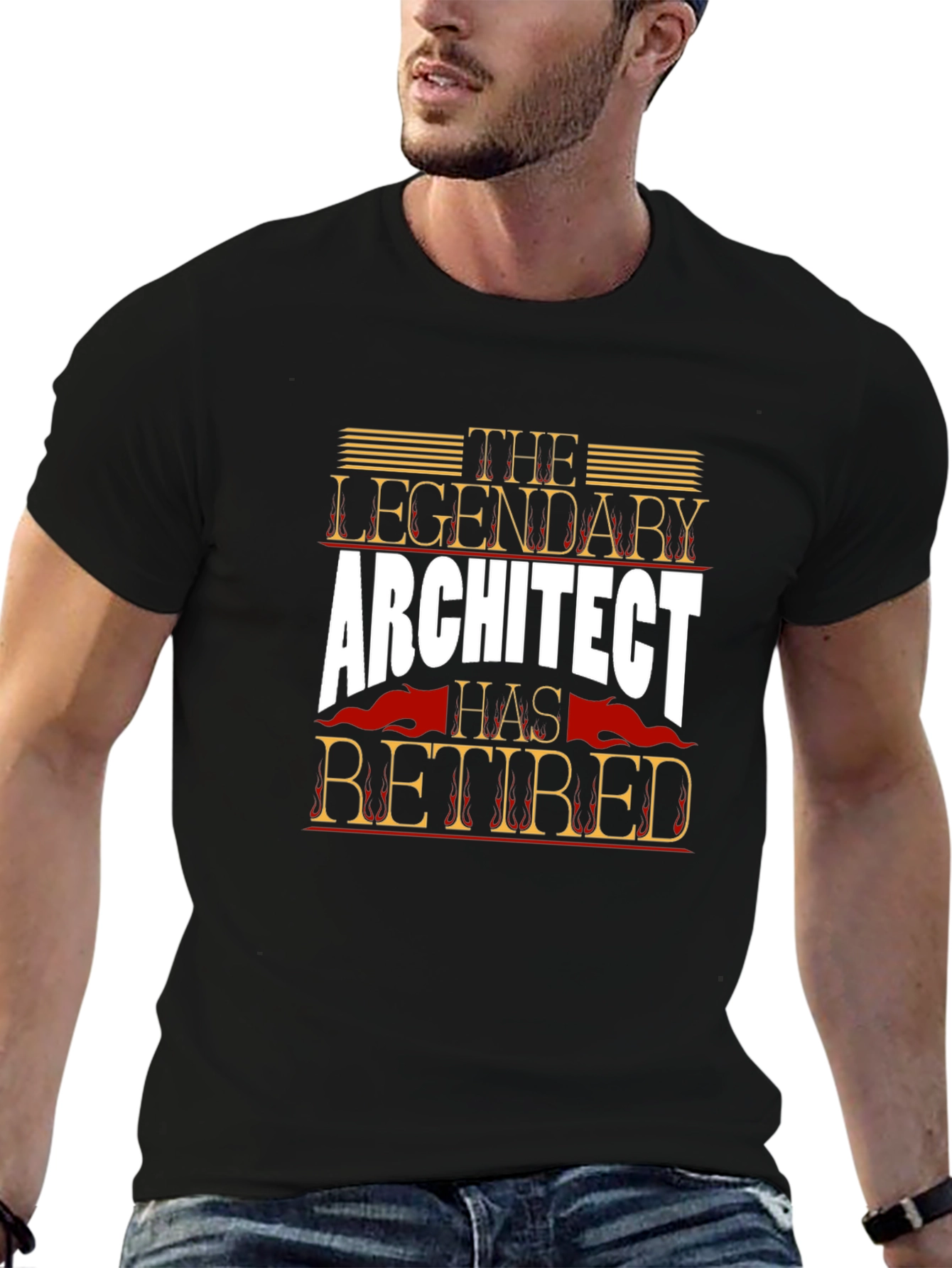 The Legendary Architect Retired T-Shirt