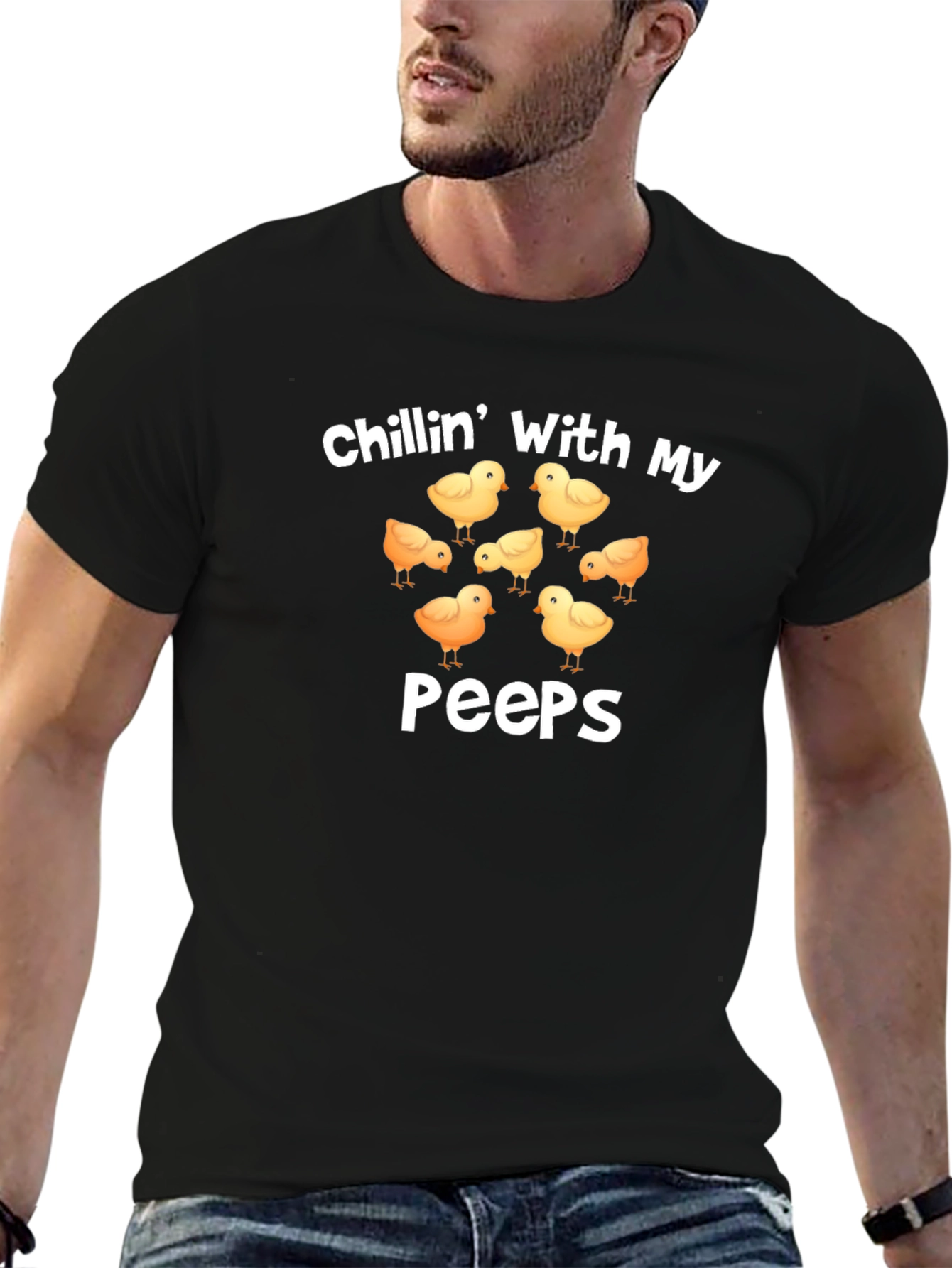 Chillin With My Peeps Easter T-Shirt