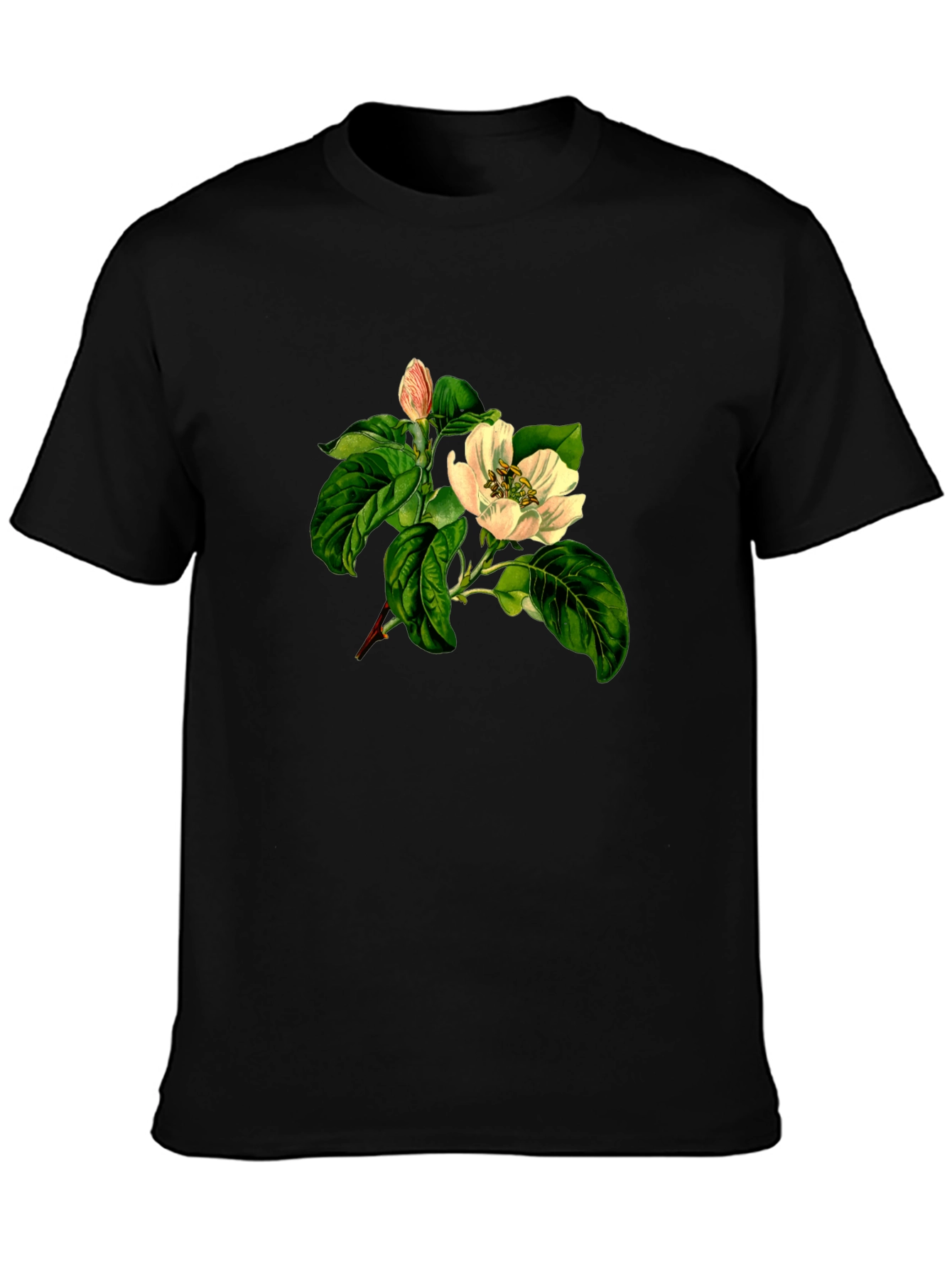 Botanical Black T-Shirt