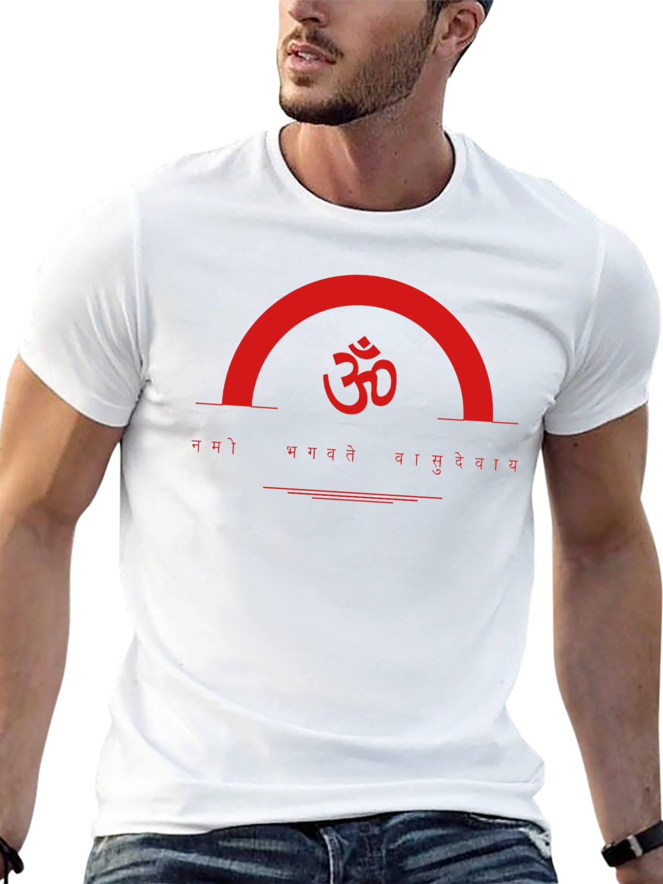 Om Namo Bhagavate Vasudevaya T-Shirt
