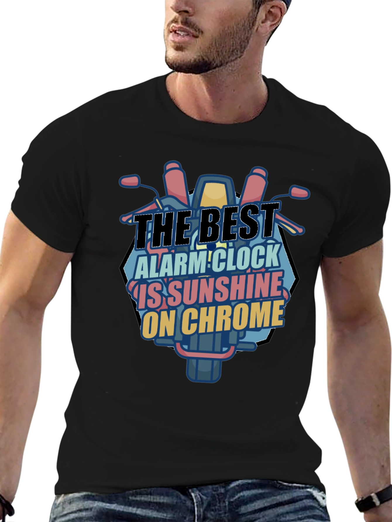 Sunshine on Chrome Graphic Tee