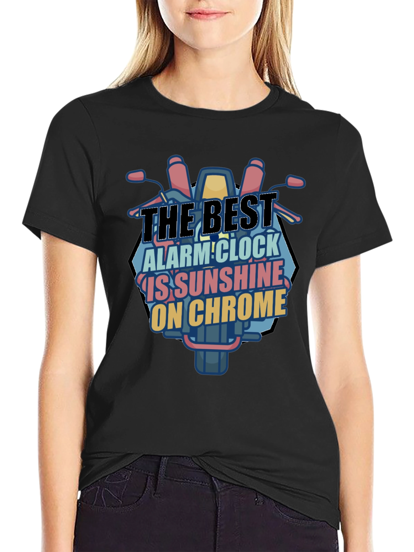 Sunshine on Chrome Graphic Tee