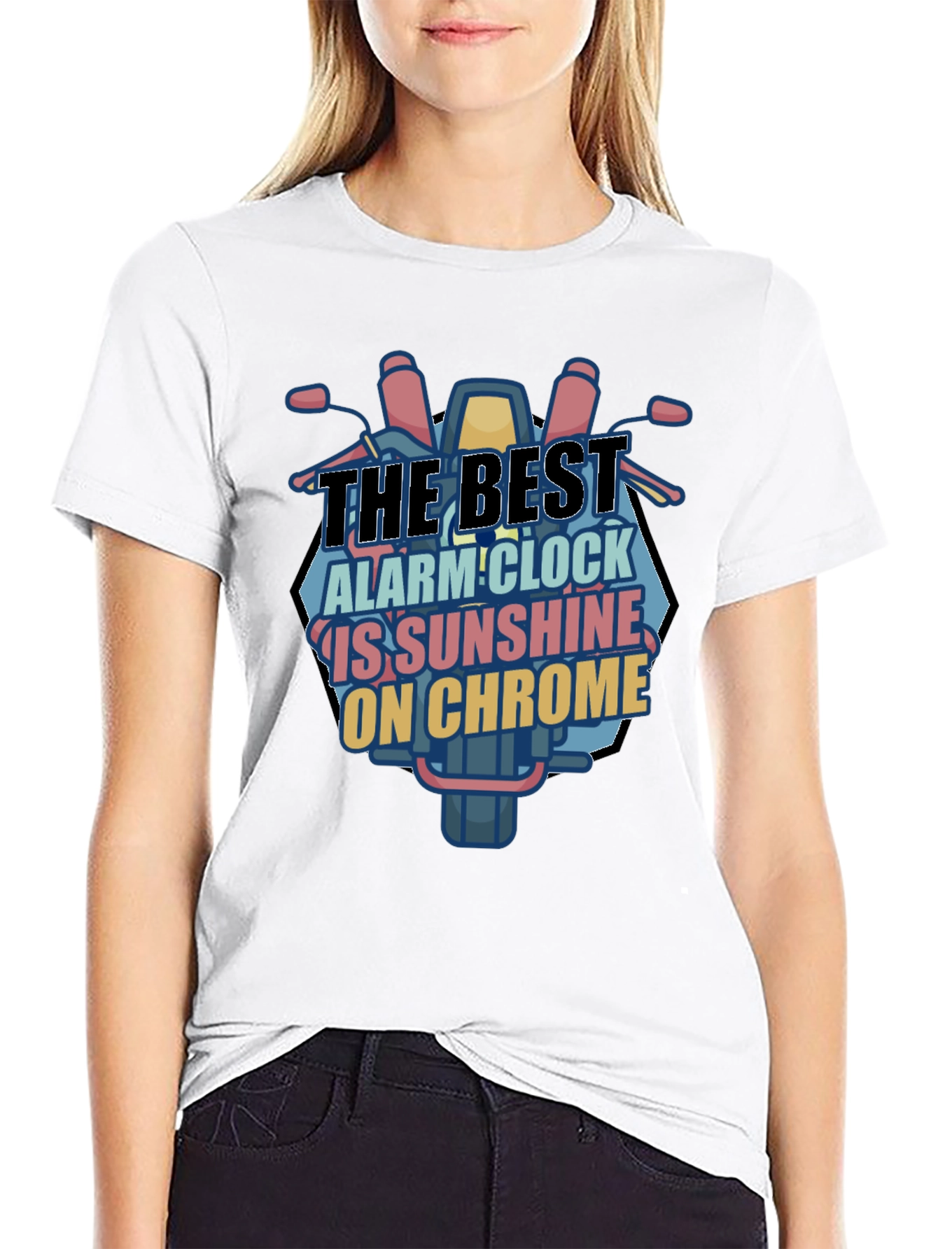 Sunshine on Chrome Graphic Tee