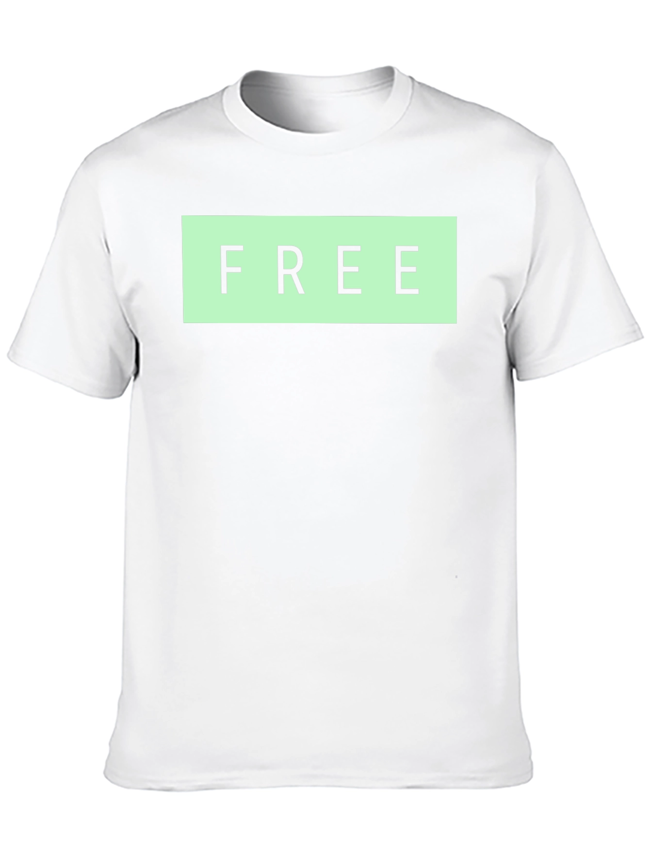 Mens Black Graphic T-Shirt - FREE Print