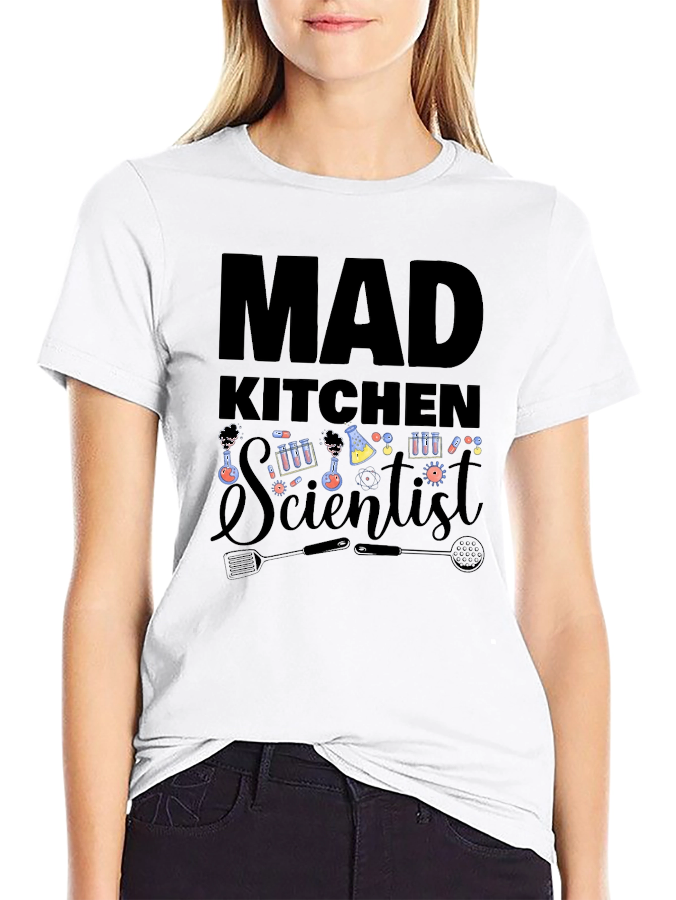 Mad Kitchen Scientist Graphic T-Shirt