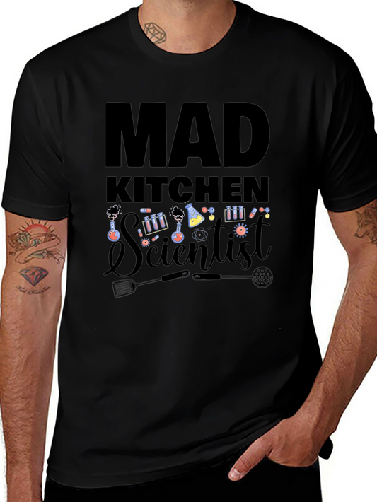 Mad Kitchen Scientist Graphic T-Shirt