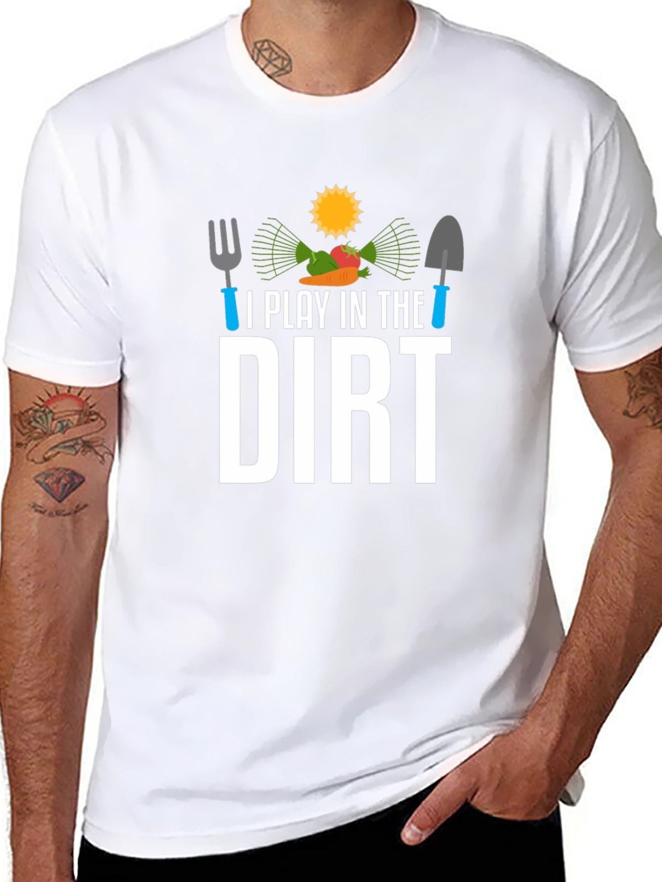 I Play in the Dirt Gardening T-Shirt