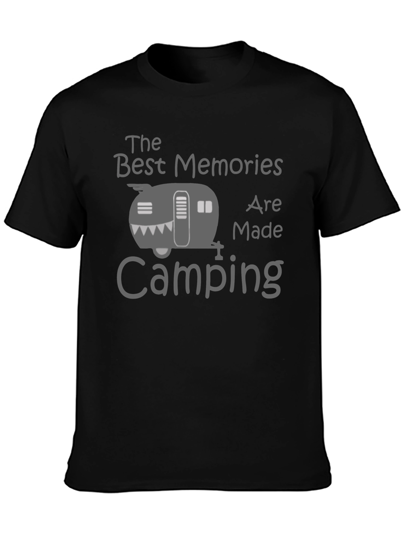Camping Memories T-Shirt - Black