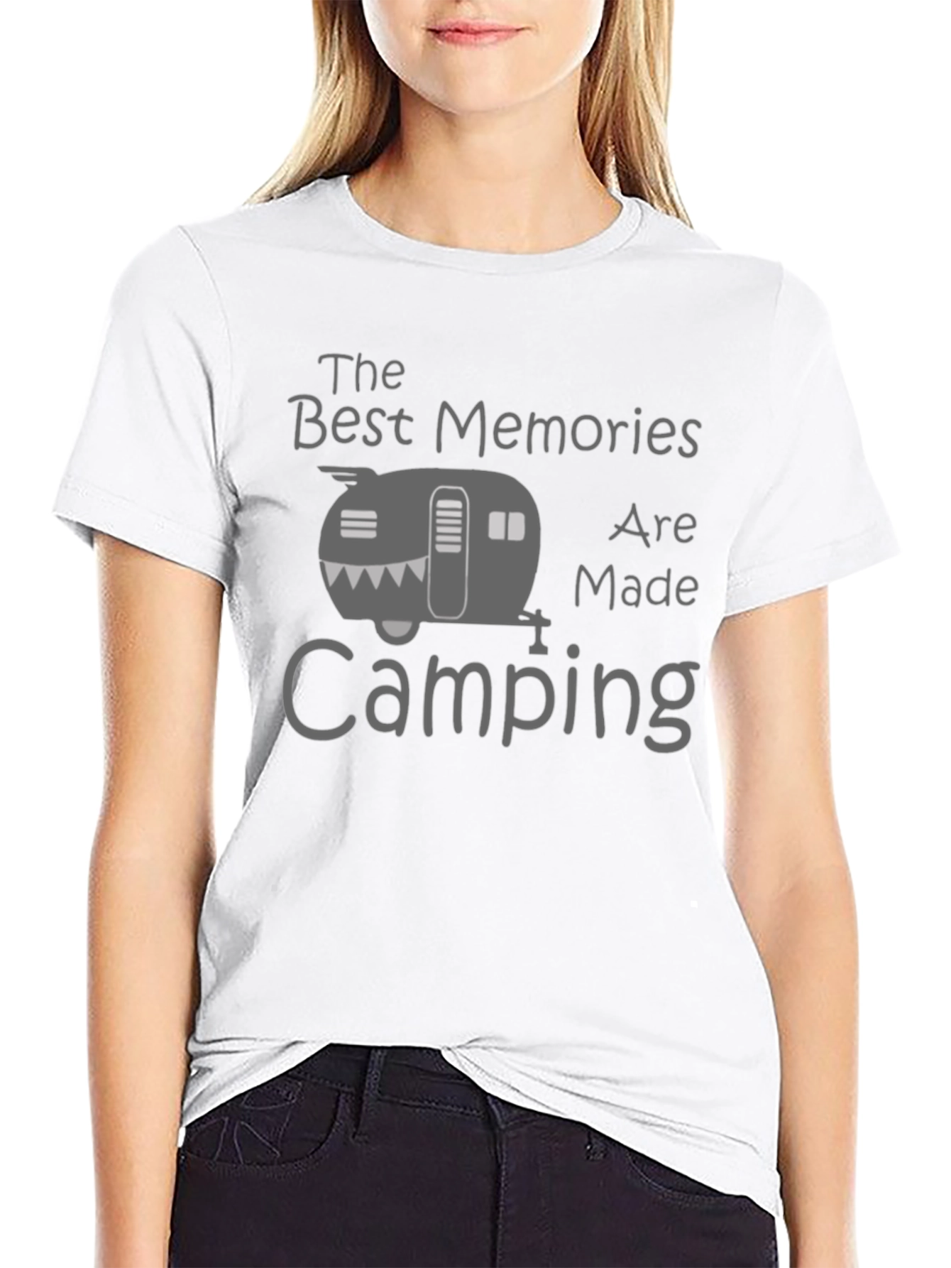 Camping Memories T-Shirt - Black