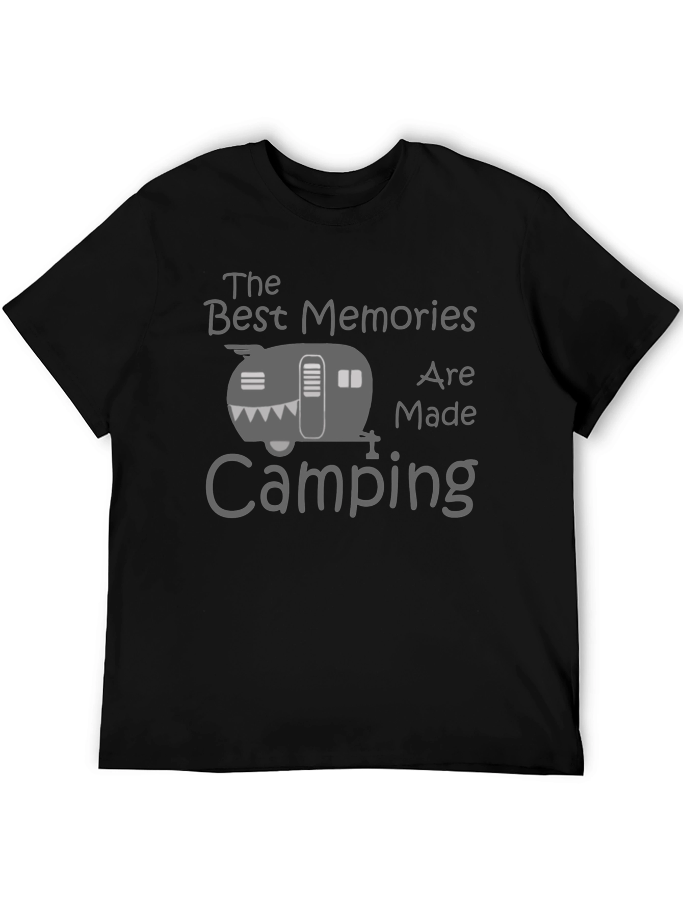 Camping Memories T-Shirt - Black