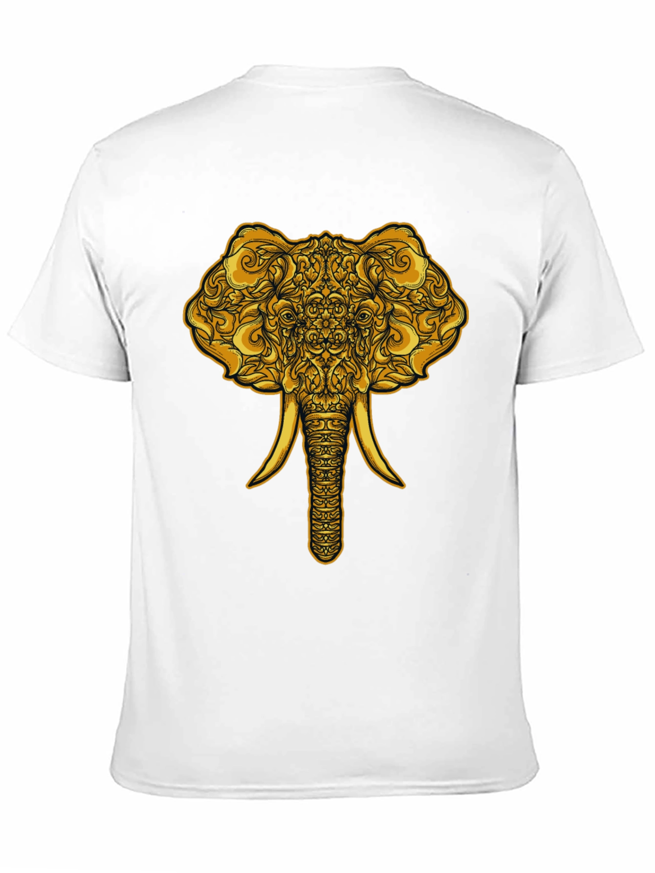 Ornate Elephant Graphic T-Shirt