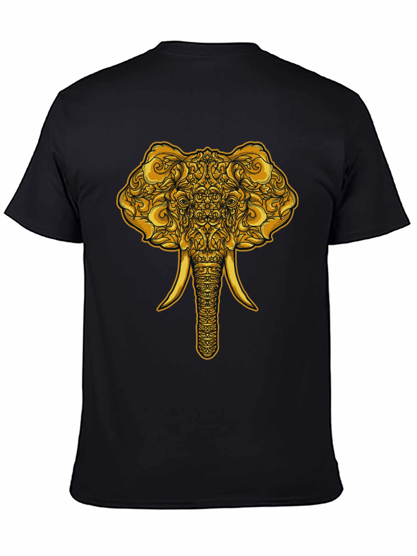 Ornate Elephant Graphic T-Shirt